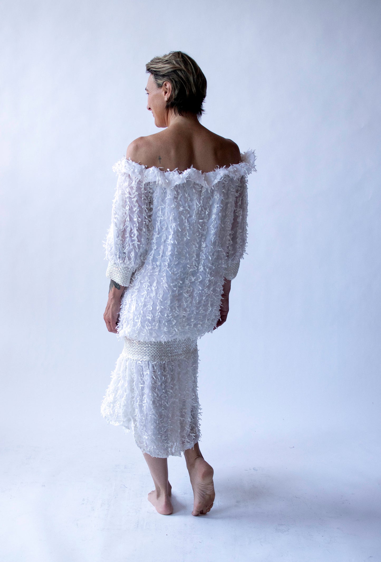 1980s Bow Dress