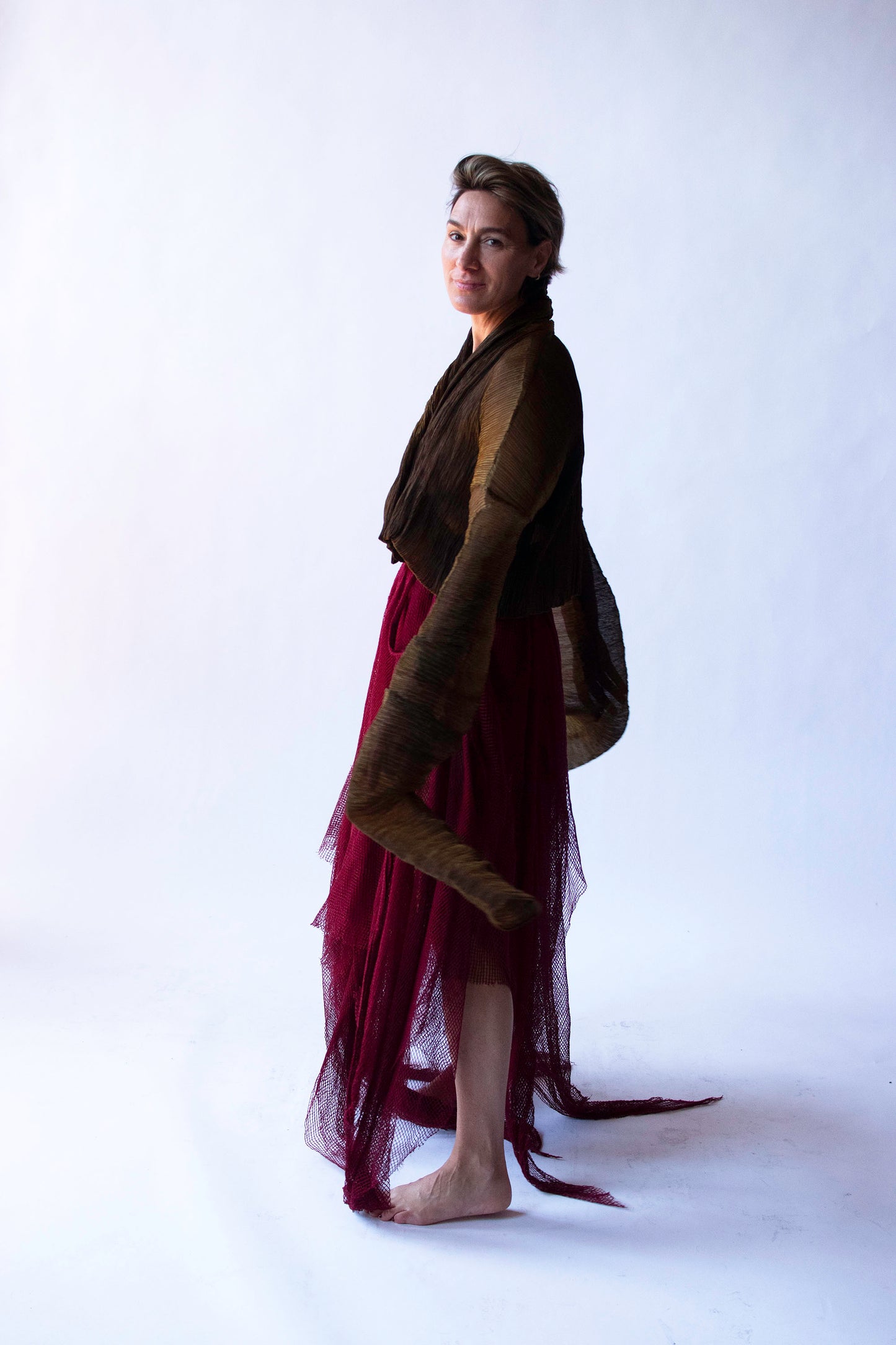 Net Skirt | Romeo Gigli