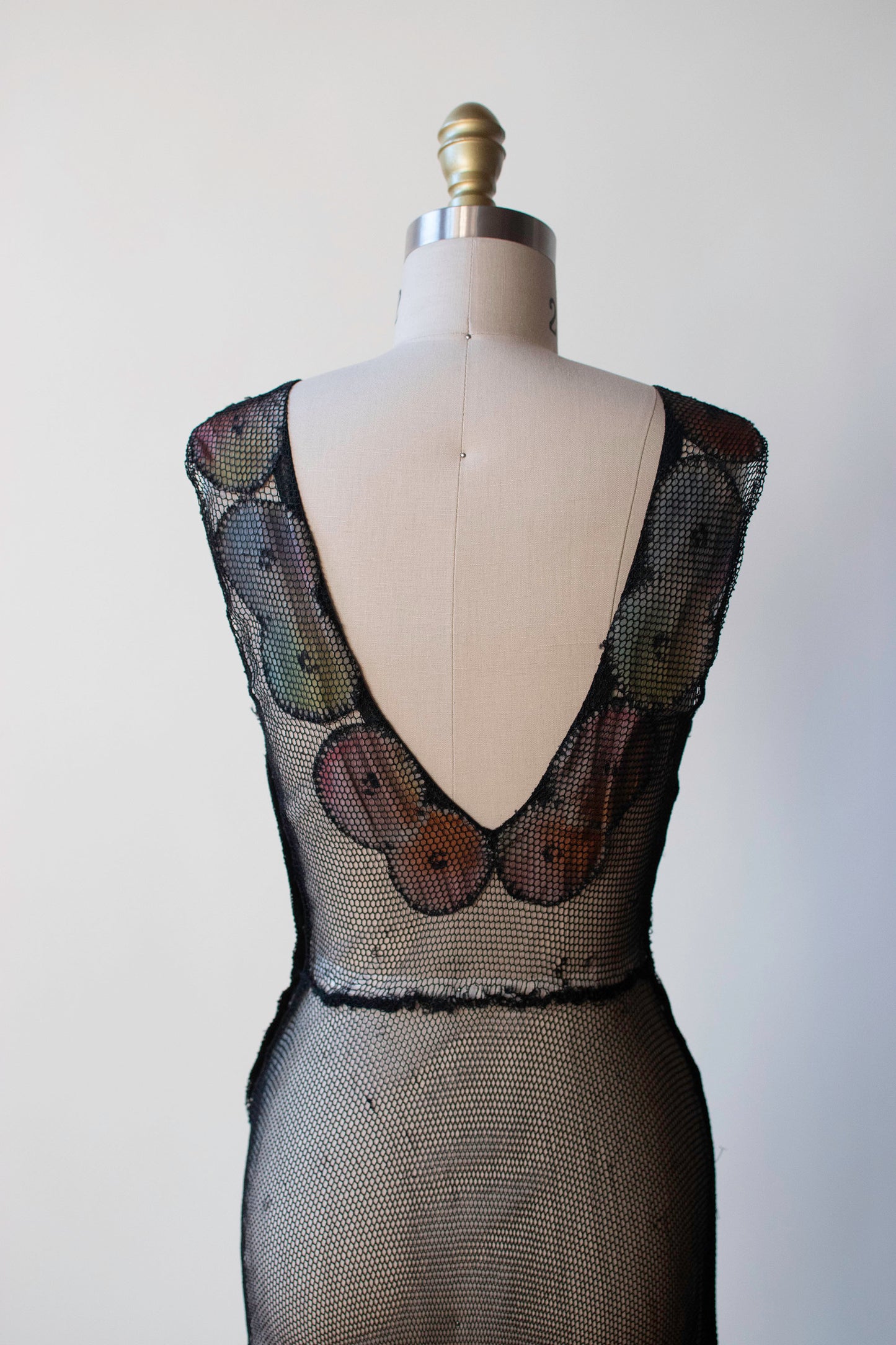 1930s Fishnet Gown