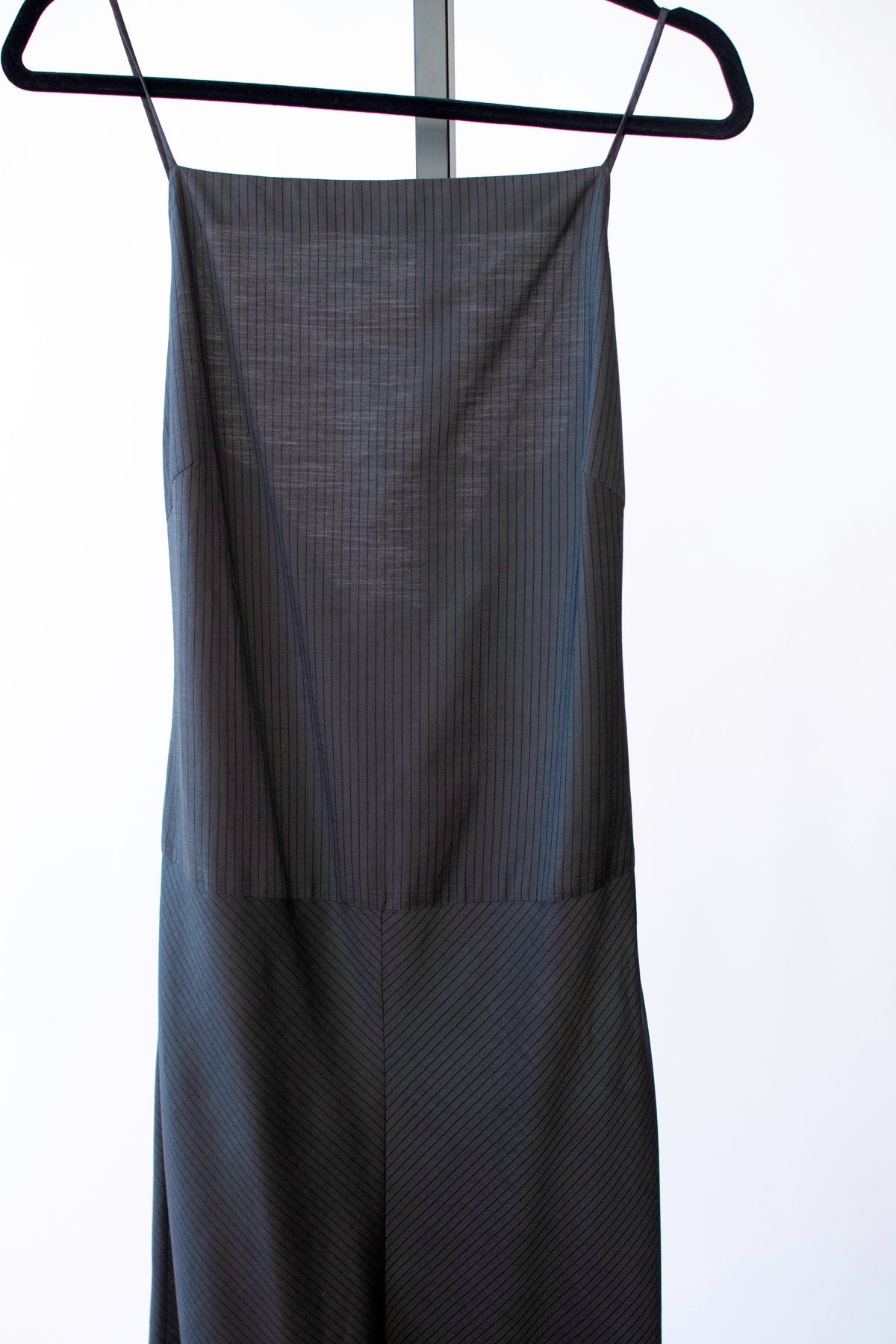 Pinstripe Dress | Romeo Gigli
