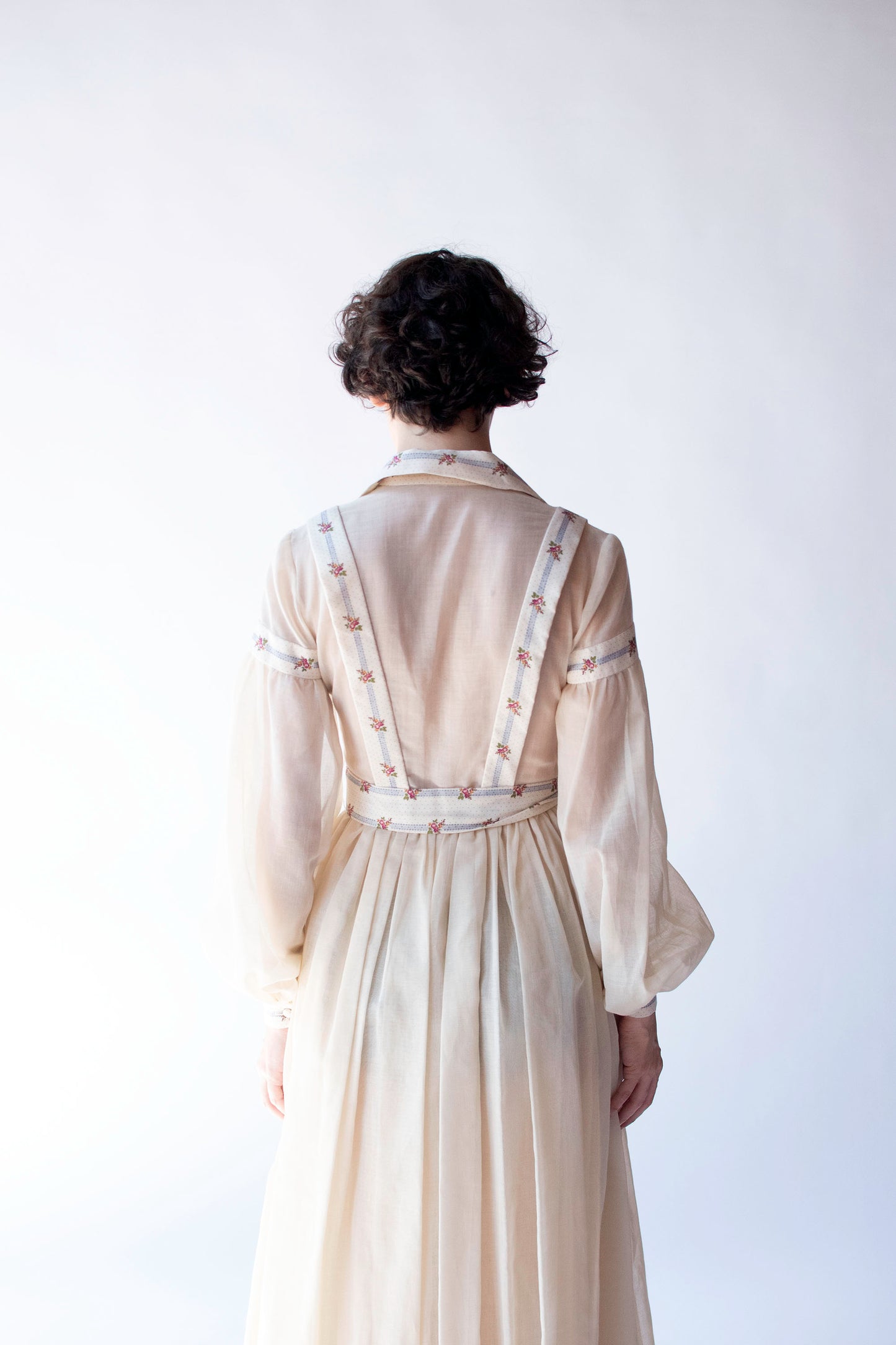 1970s Bishop Sleeve Dress | Bonwit Teller