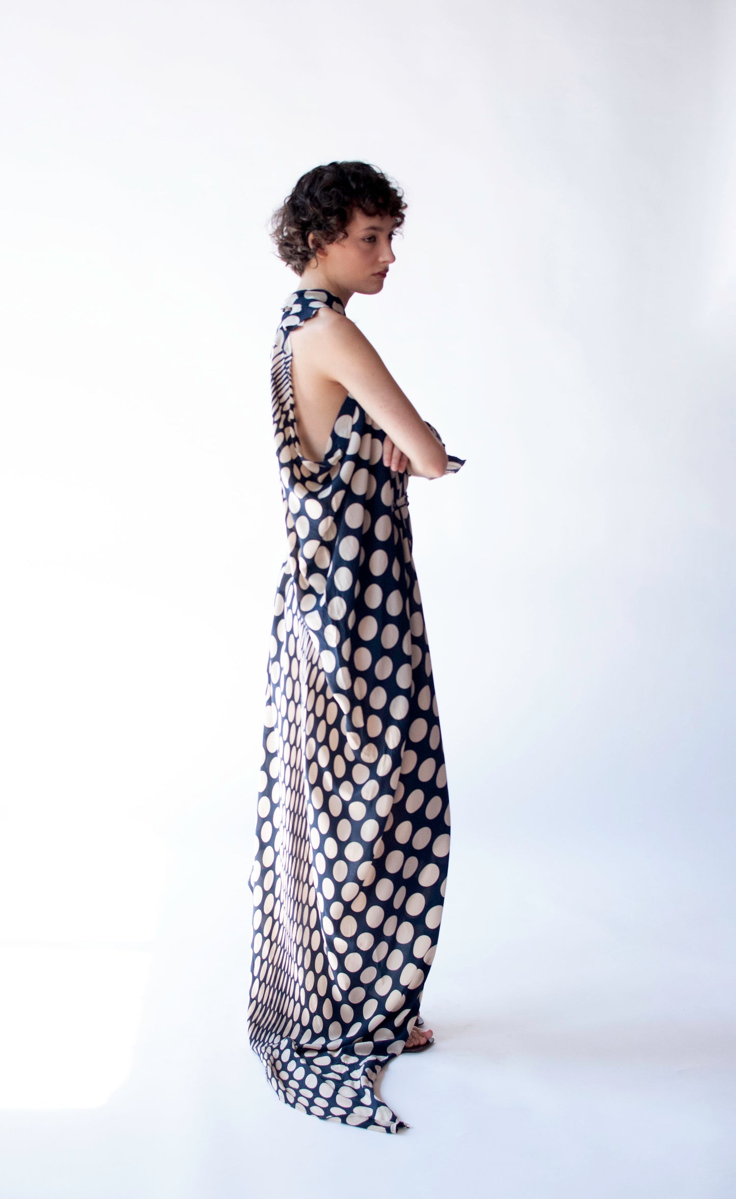 Asymmetrical Polka Dot Dress | Maison Margiela SS 2006