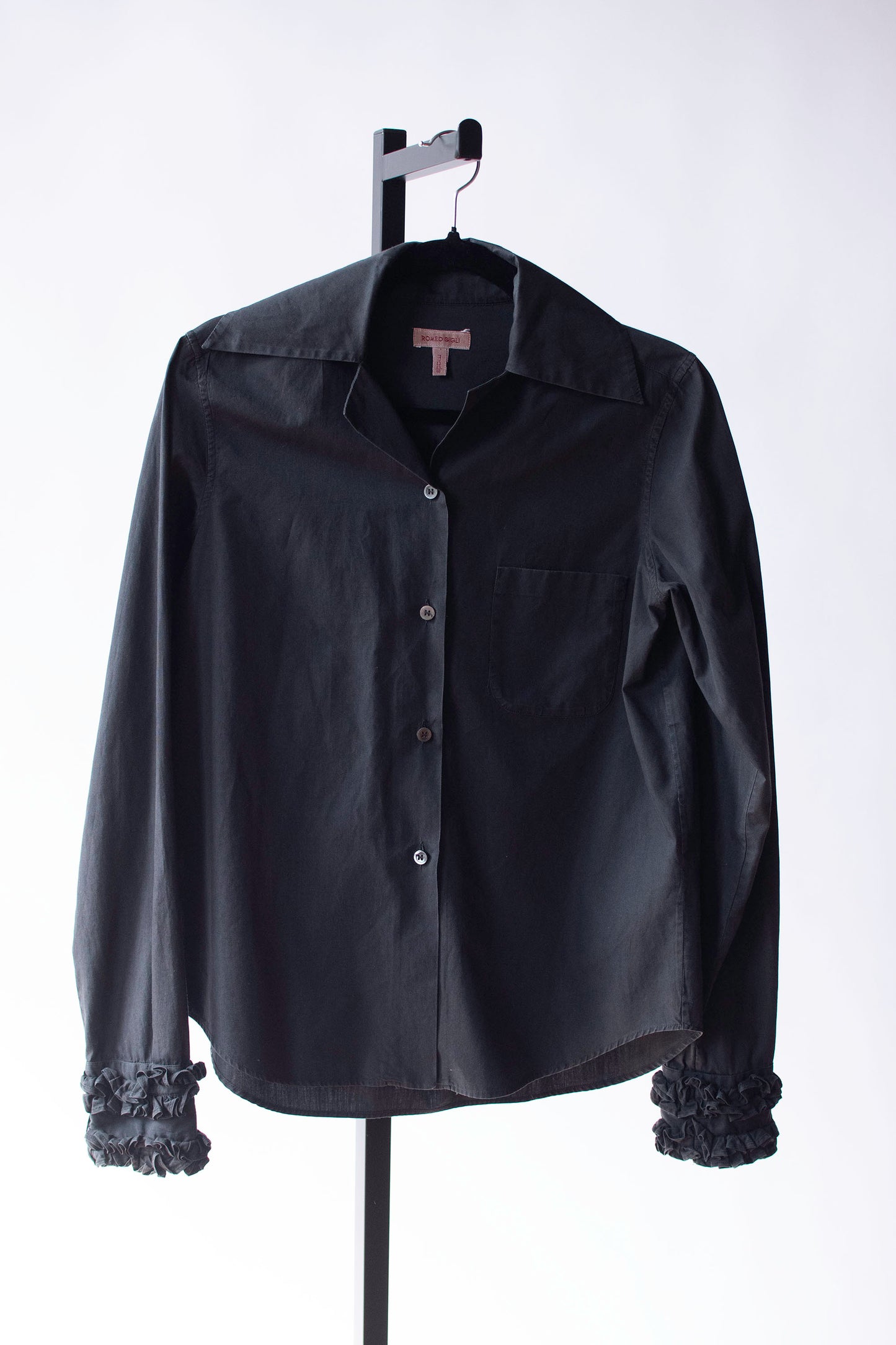 Ruffled Cuff Shirt | Romeo Gigli