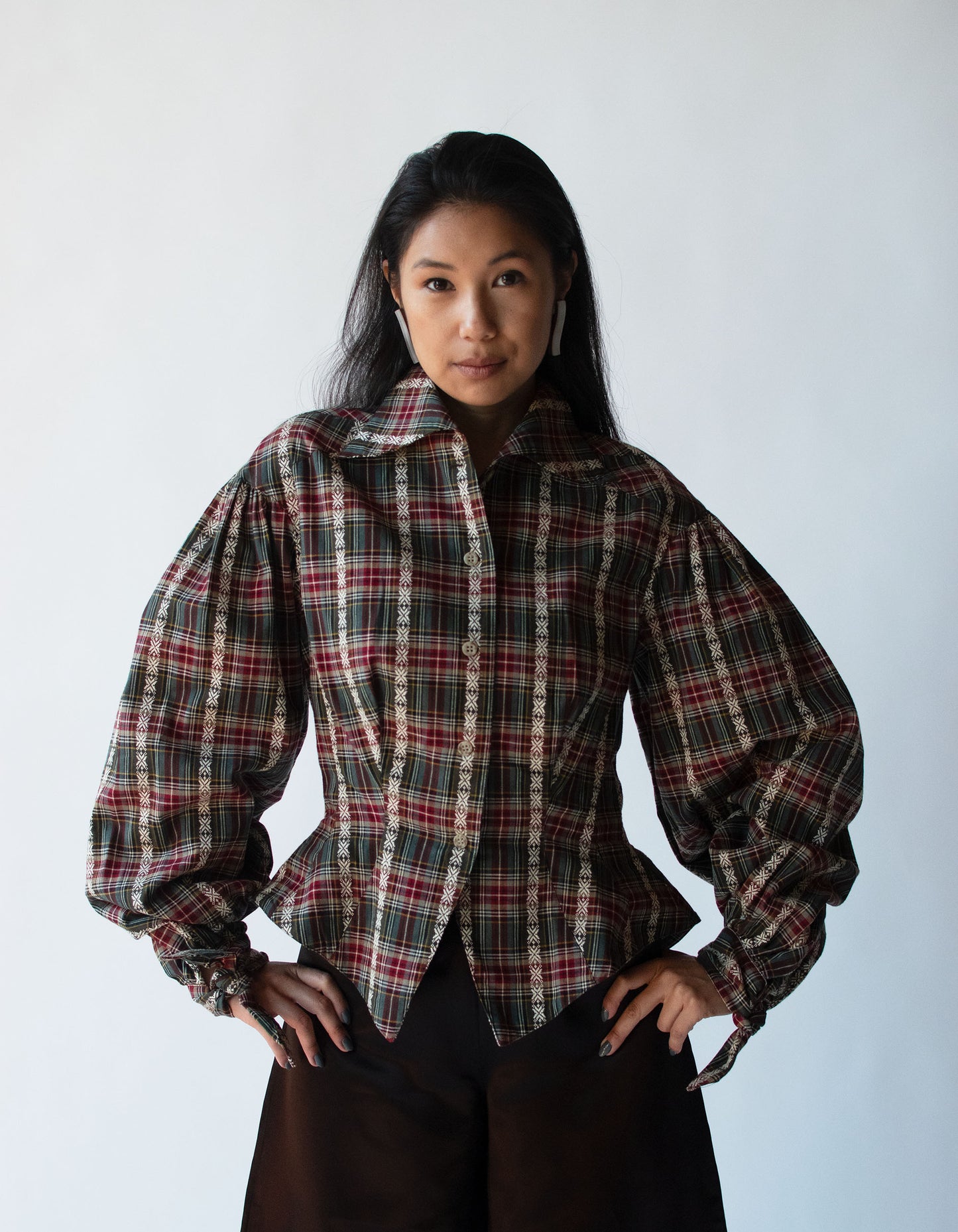 1990s Plaid Shirt | Byron Lars