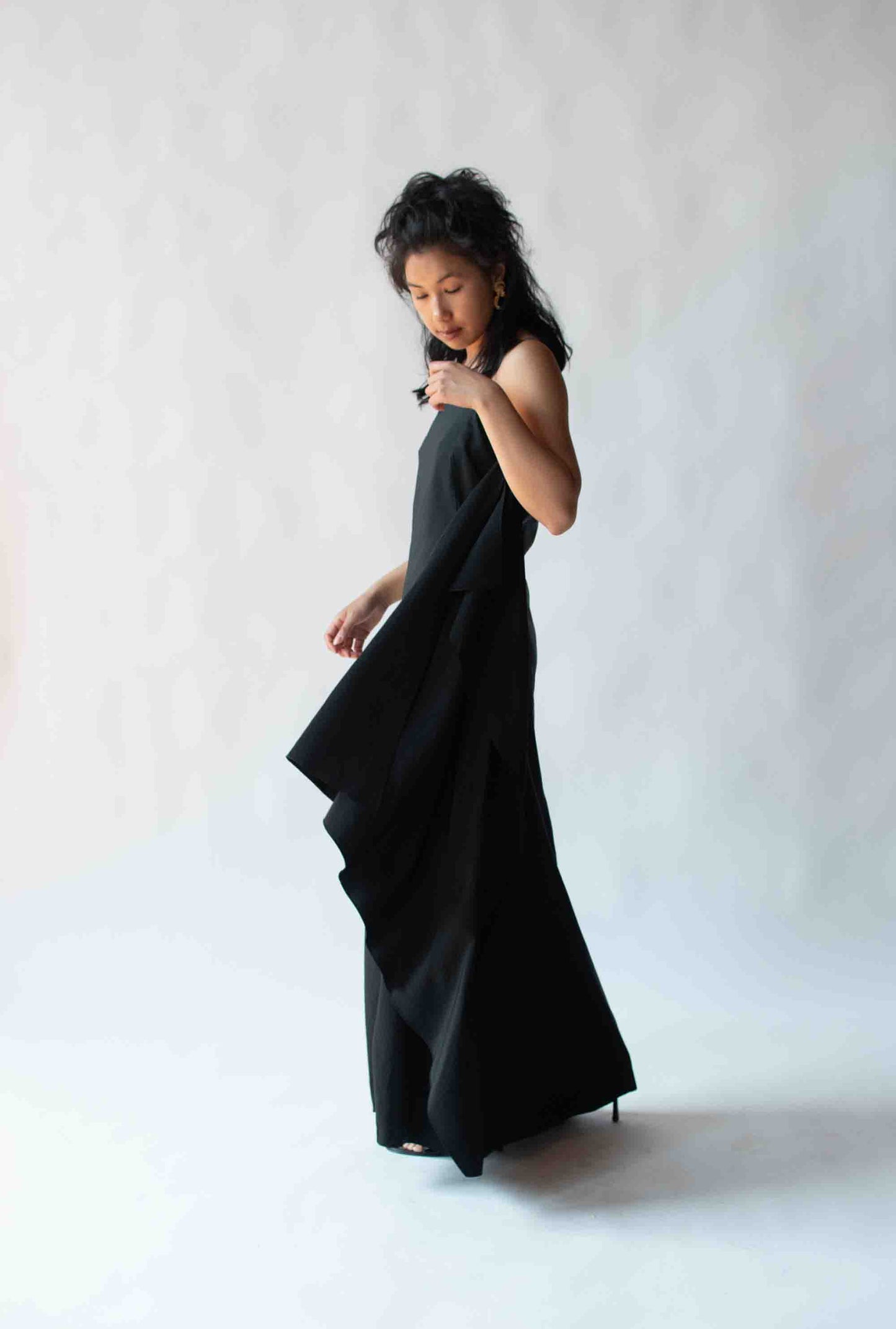 1990s Black Dress | Donna Karan