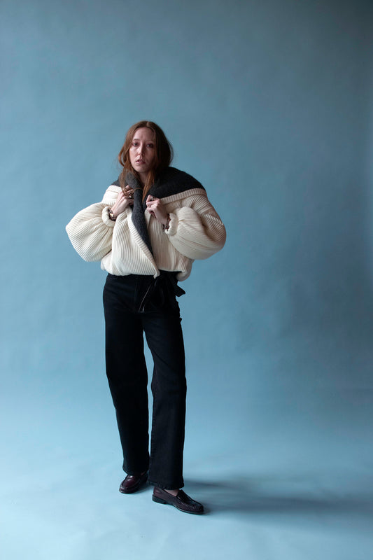 Hooded Knit Jacket | Gianfranco Ferre