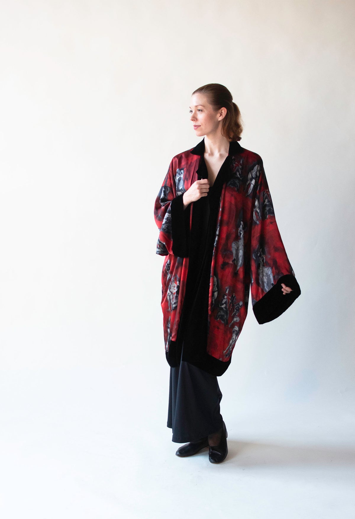 Burlesque Robe Burlesque Print Smoking Robe | Jean Paul Gaultier AW 2005 – Female ...