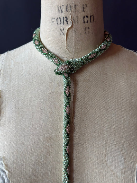Bead Crochet Snake | Mint Diamond