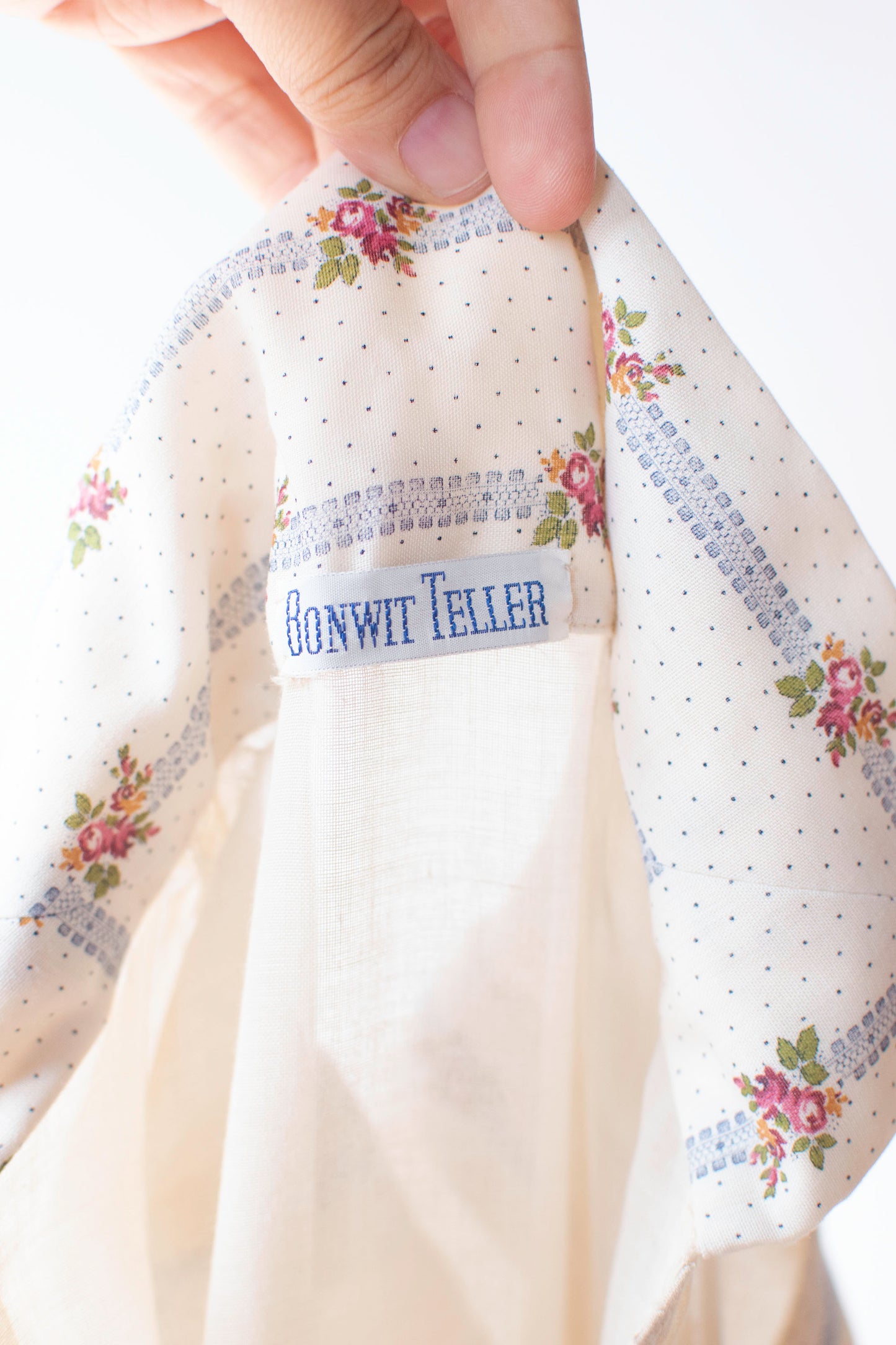 1970s Bishop Sleeve Dress | Bonwit Teller