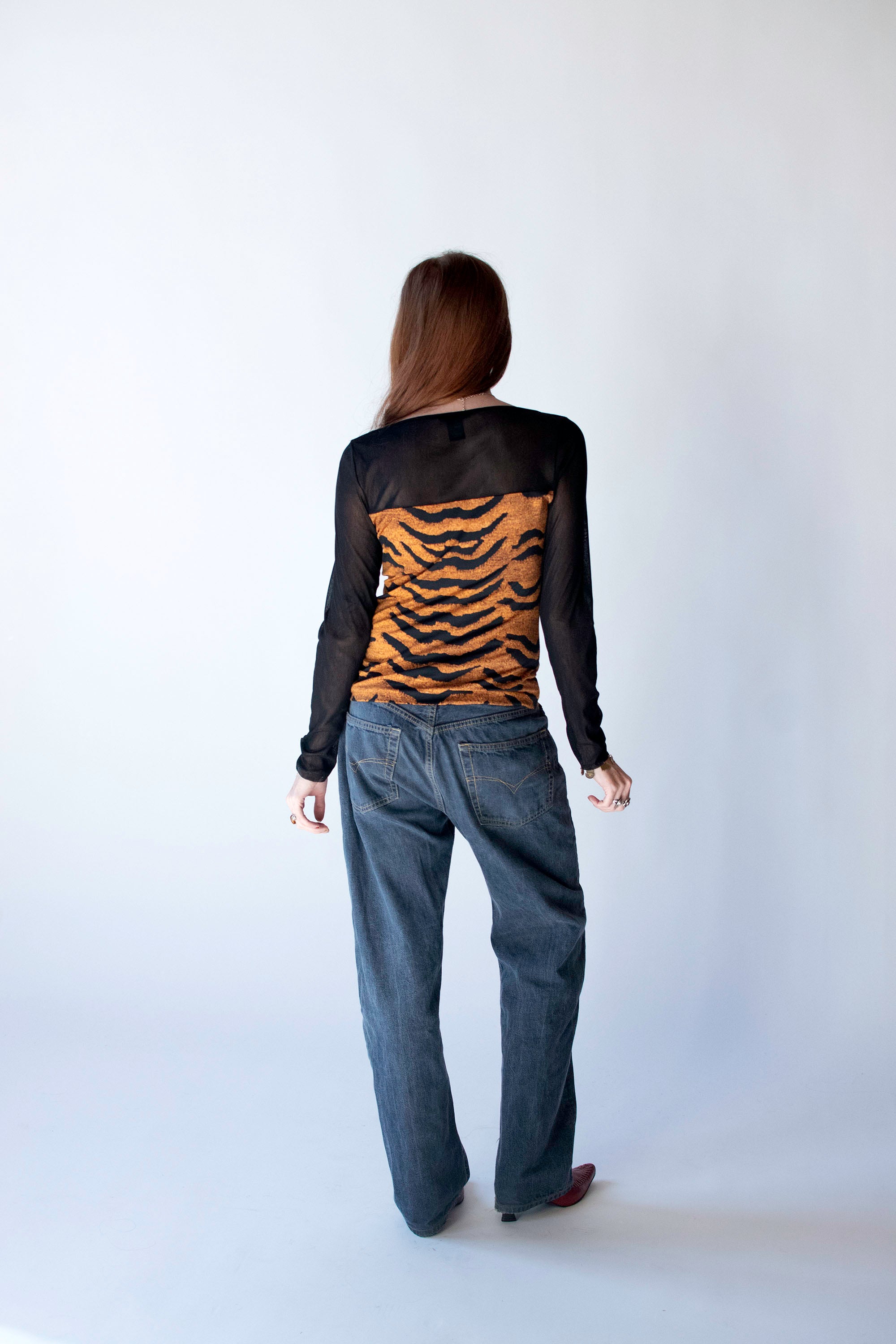 Vivienne Tamデザイン90年代ビンテージシルクトップス[希少] Tiger Print Top | Vivienne Tam – Female Hysteria Vintage