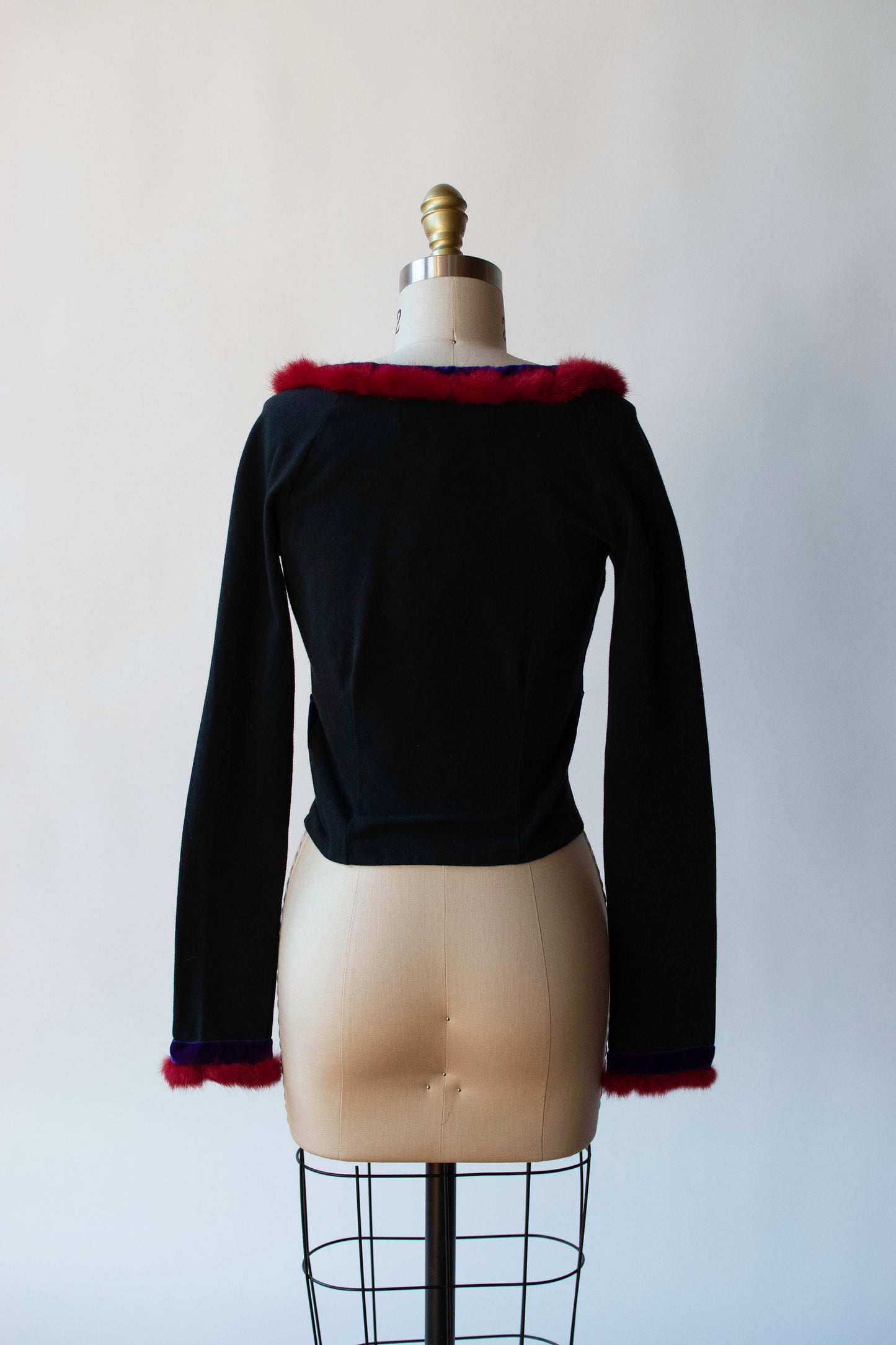 Fur Trim Cardigan | Voyage Passion
