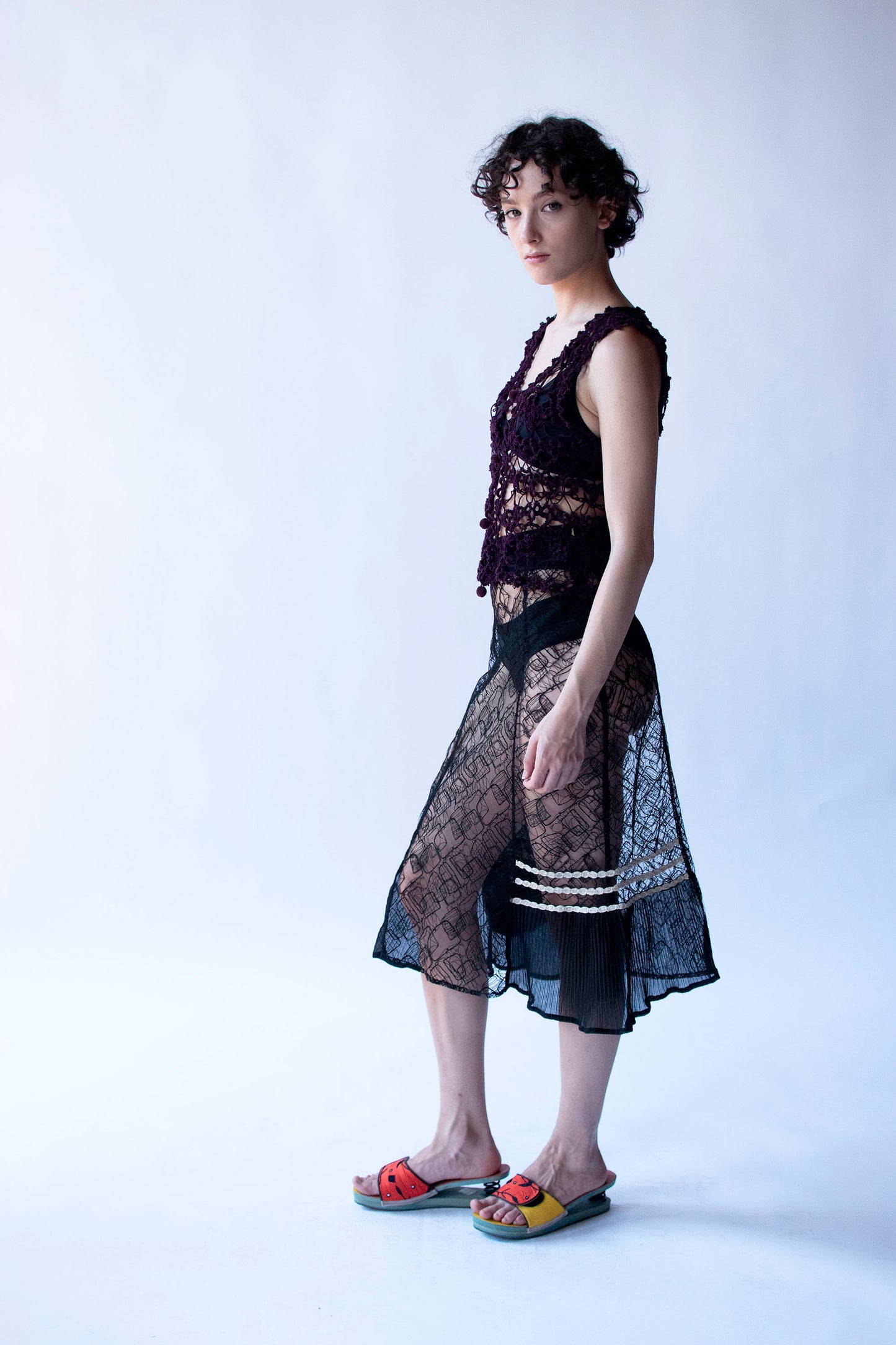 Sheer Black Skirt | Voyage Invest in the Original!