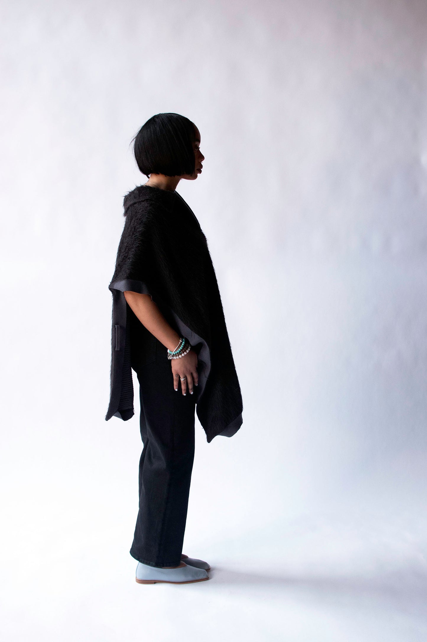 Shaggy Cape | TER ET BANTINE