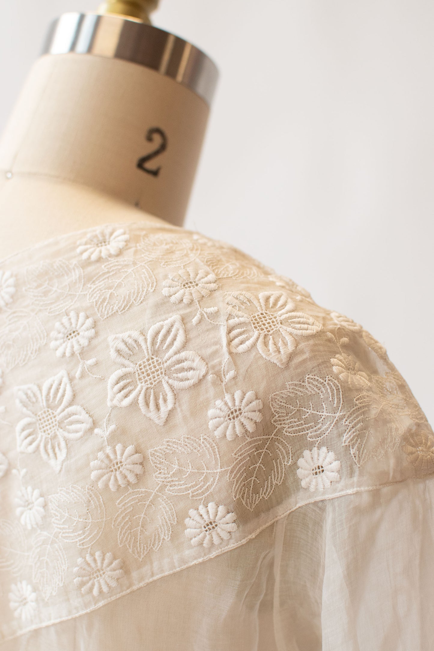 1920s Embroidered  Dress