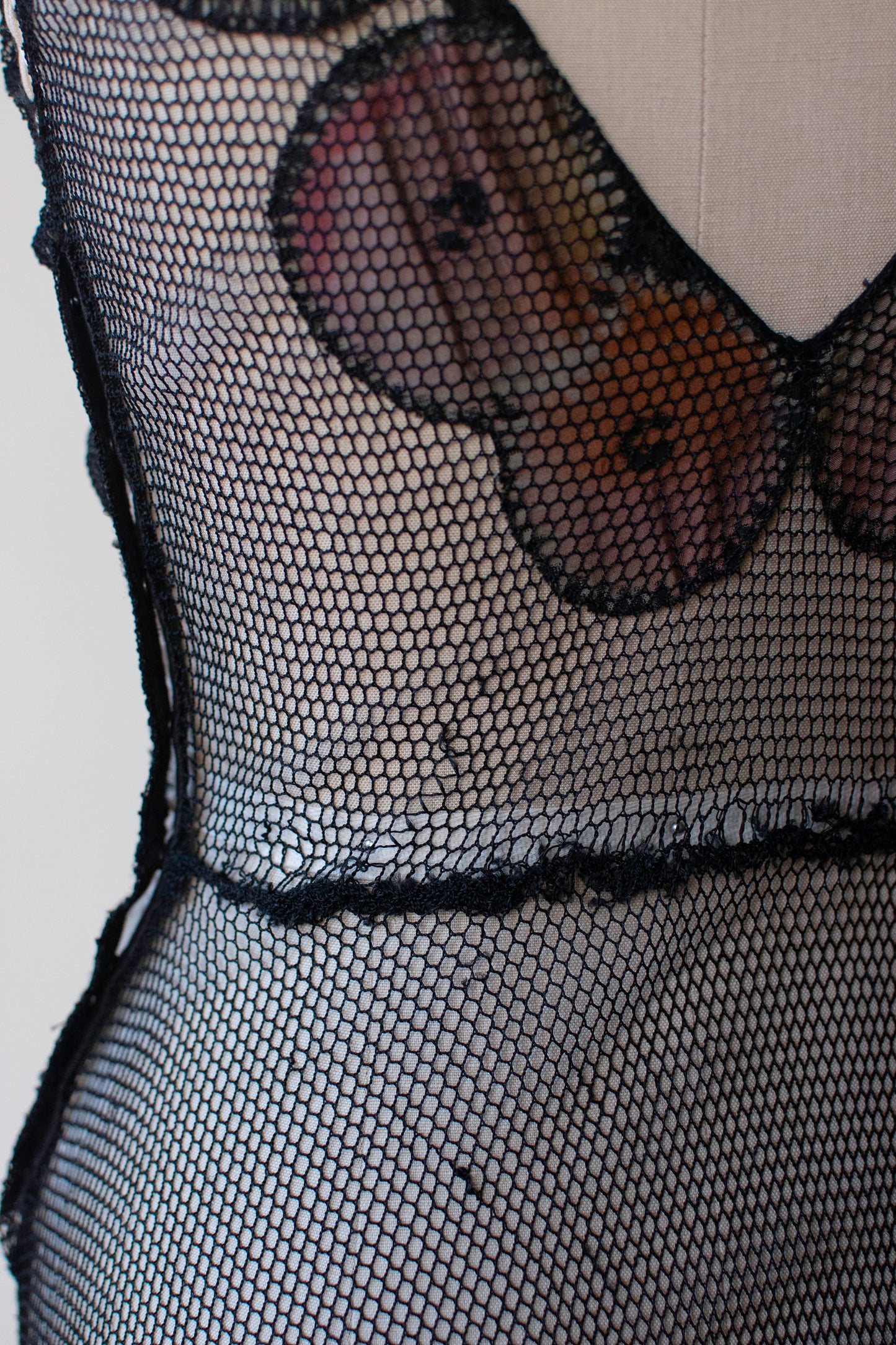 1930s Fishnet Gown