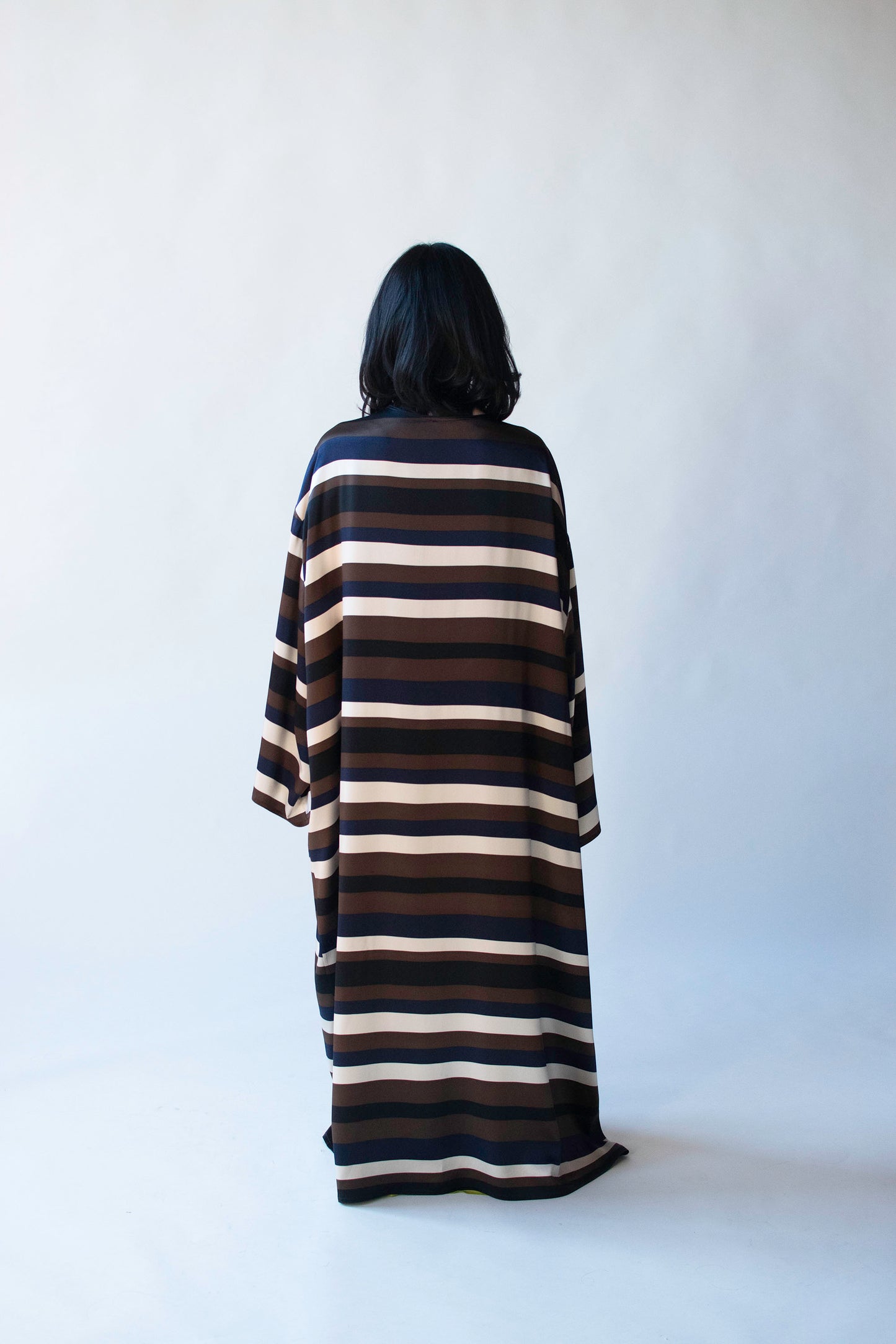 Striped Silk Duster | Isaac Mizrahi