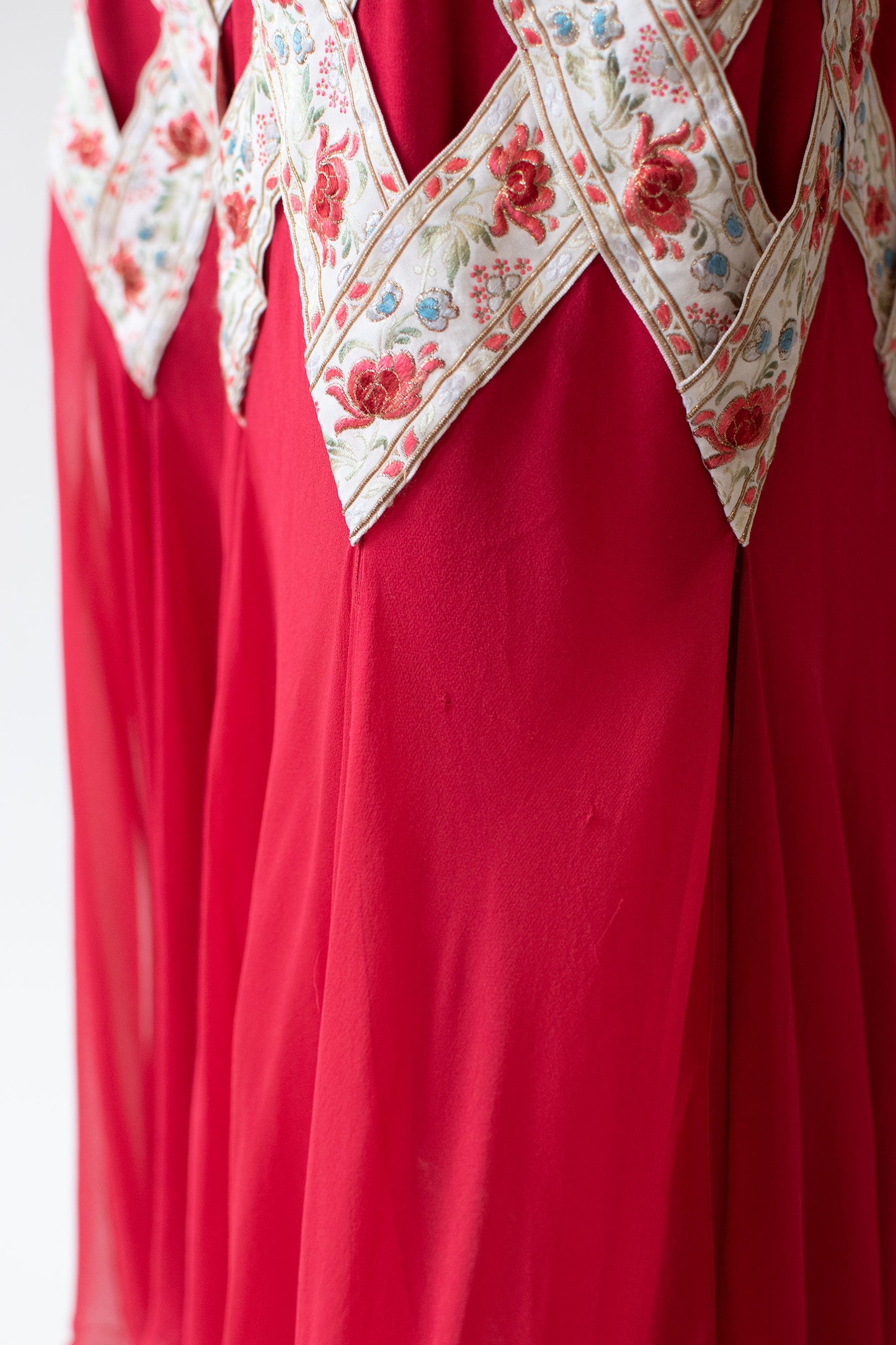 Red Silk Dress | Stavropoulos