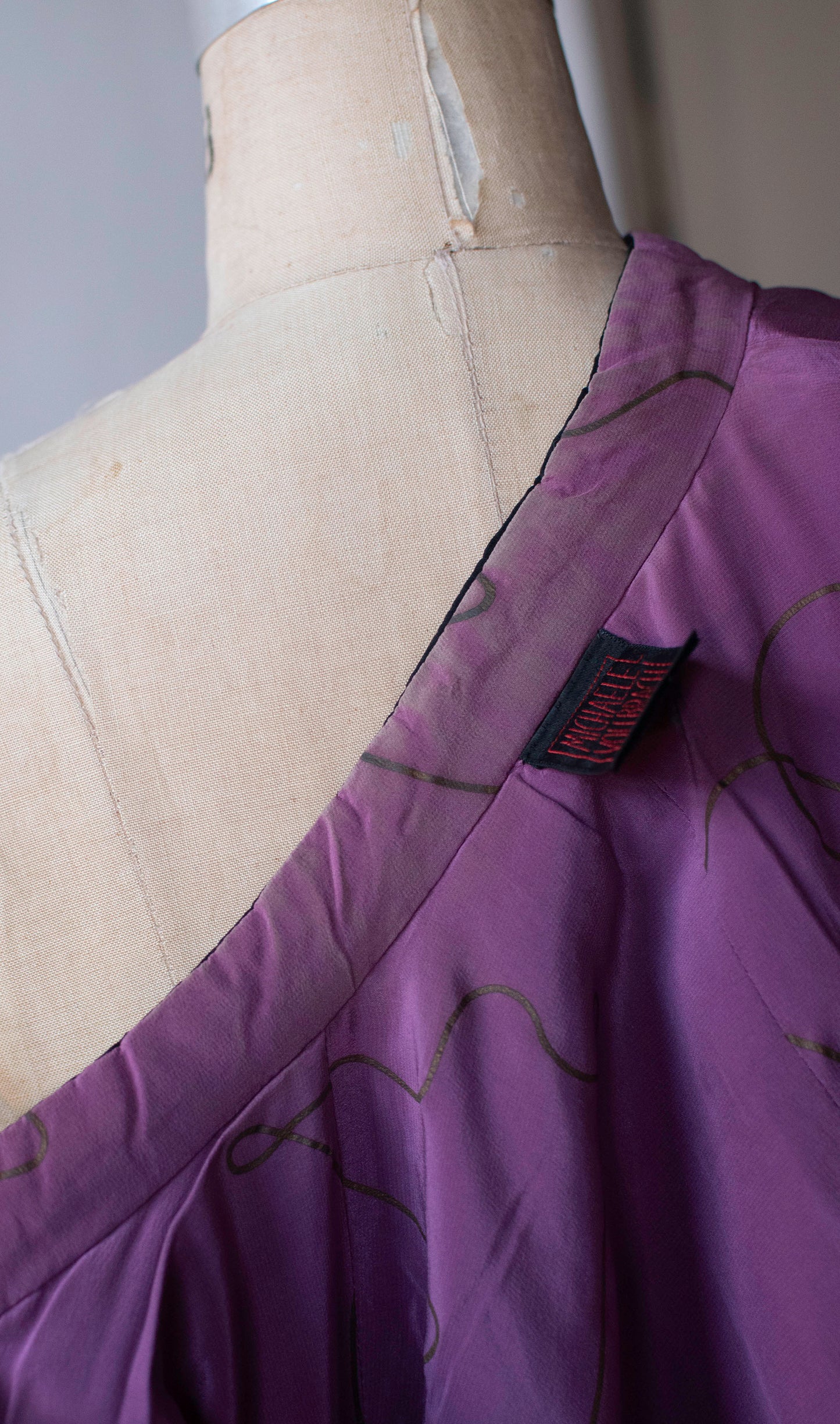 Quilted Silk Coat | Michaele Vollbracht