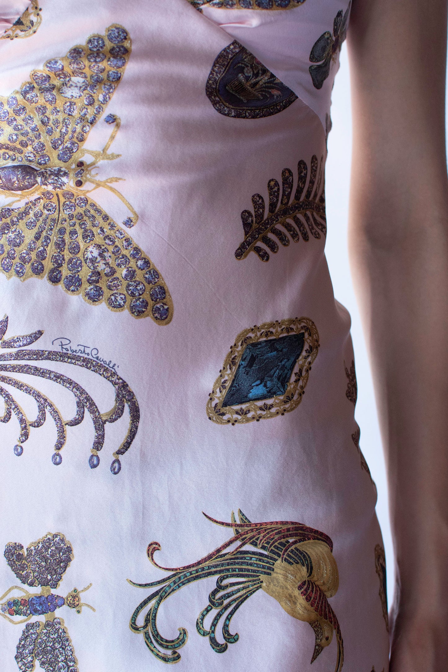 Jewel Print Dress | Roberto Cavalli AW 2002