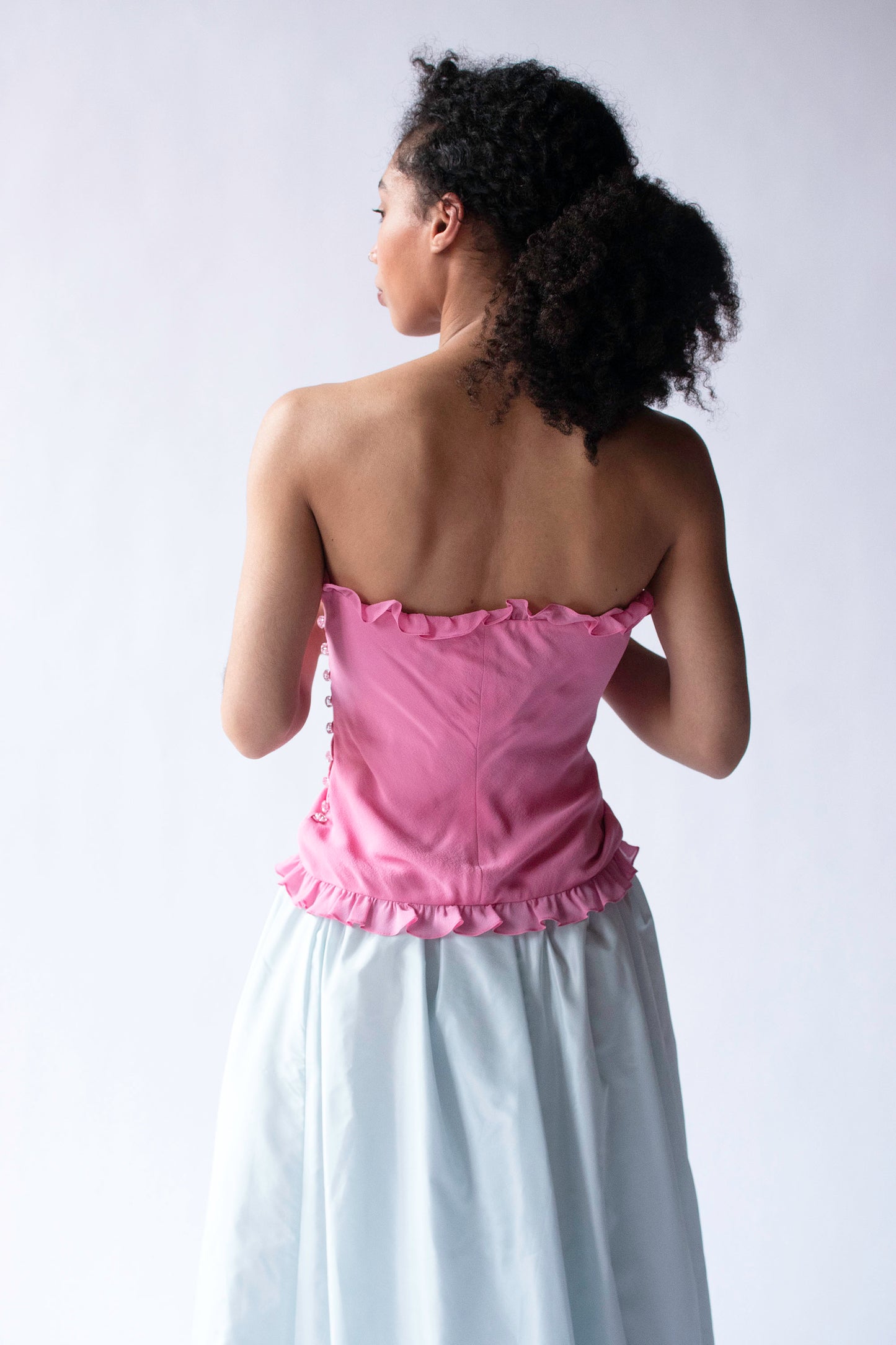Pink Silk Top | Tuleh SS 2004