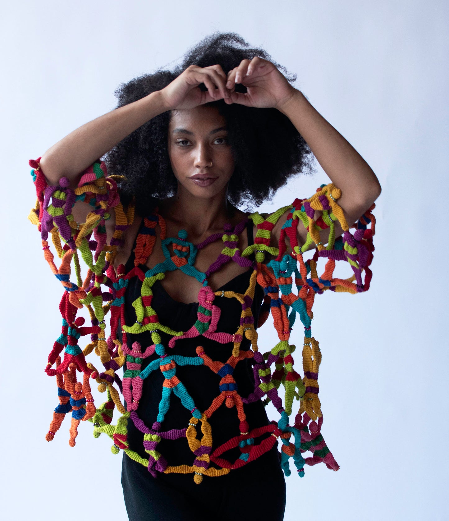 1990s Crochet Swimmers Sweater | Michael Simon