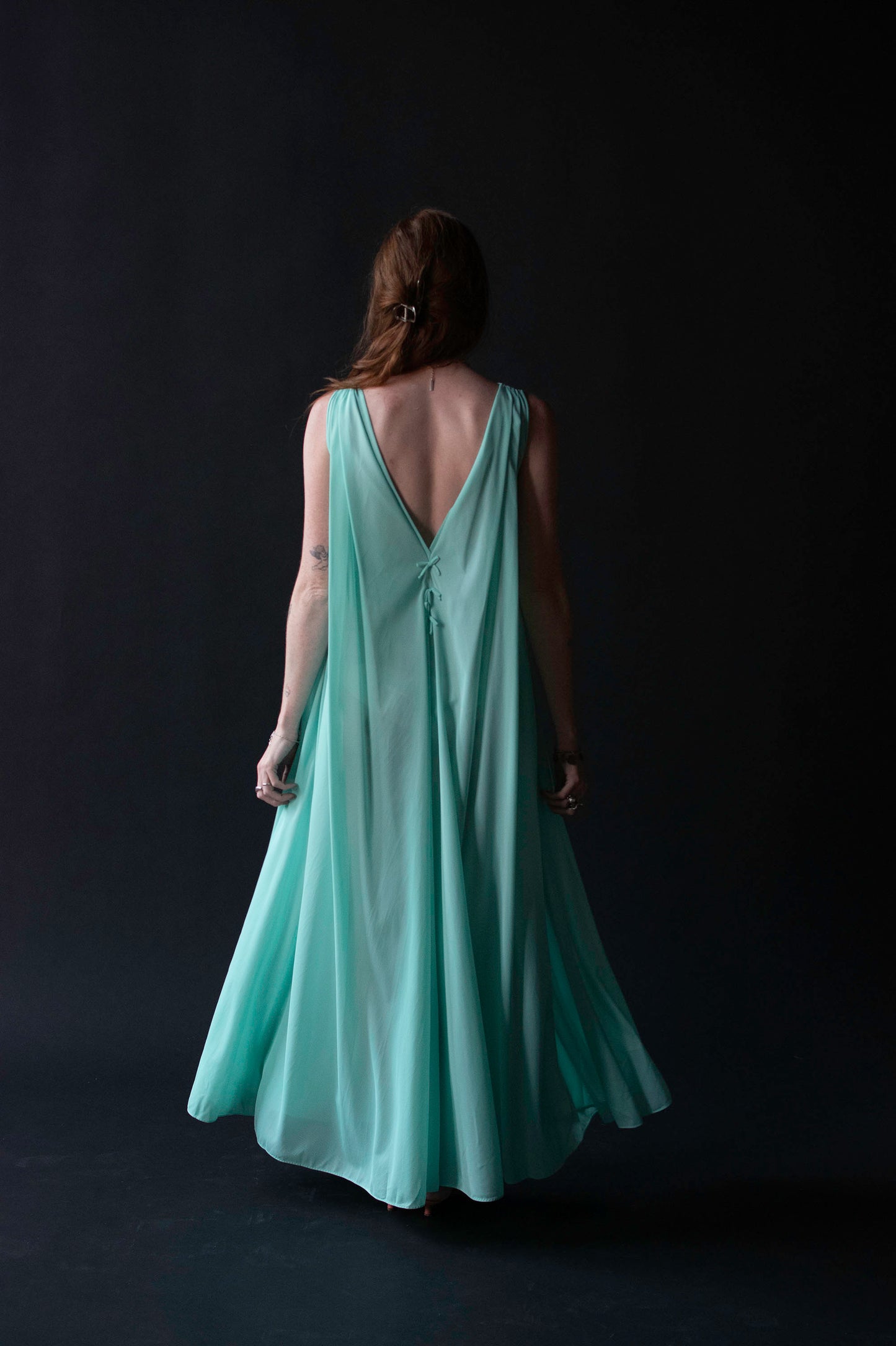Mint Peignoir | Claire Sandra by Lucie Ann Beverly Hills