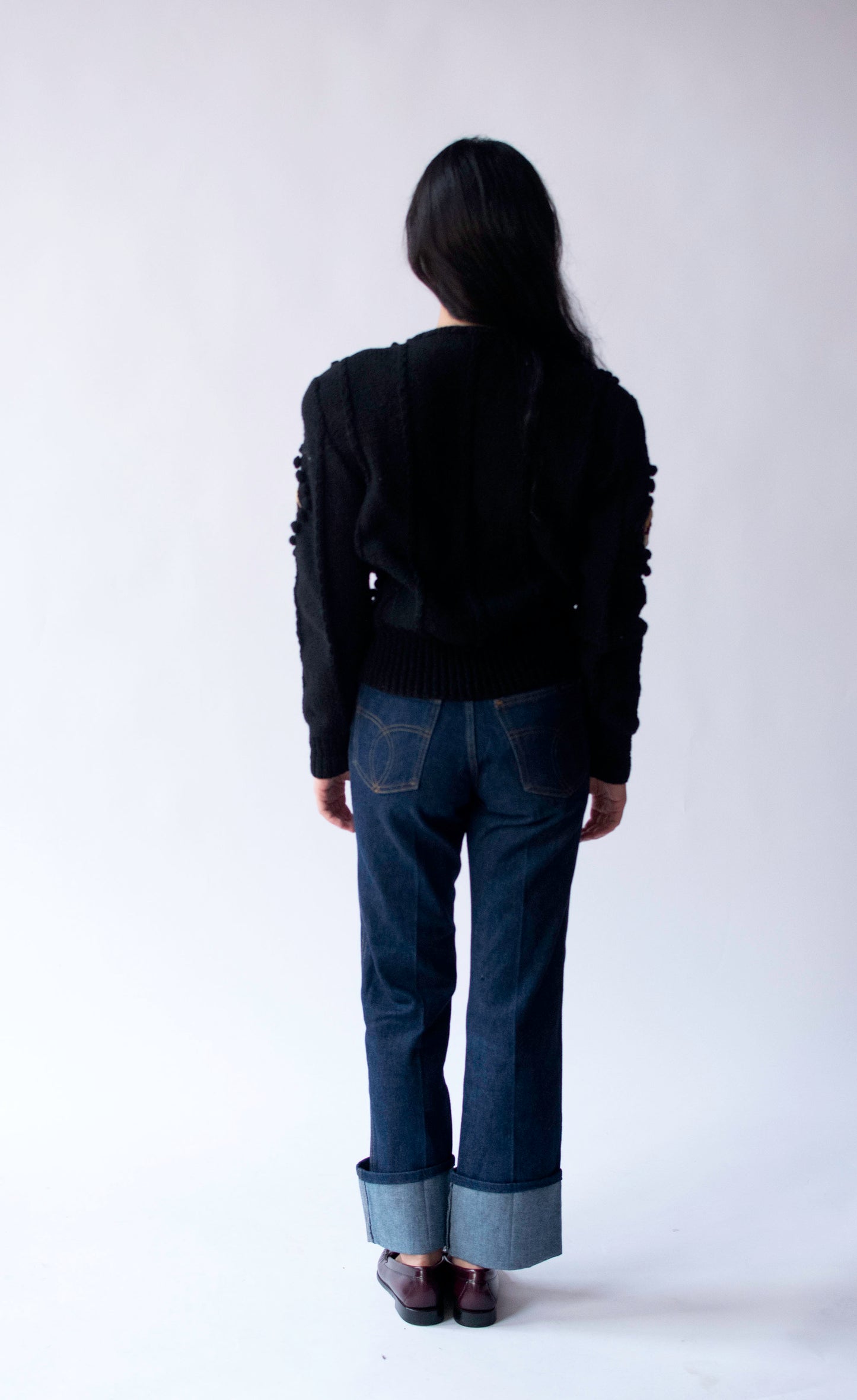 Embroidered Sweater | Norma Kamali