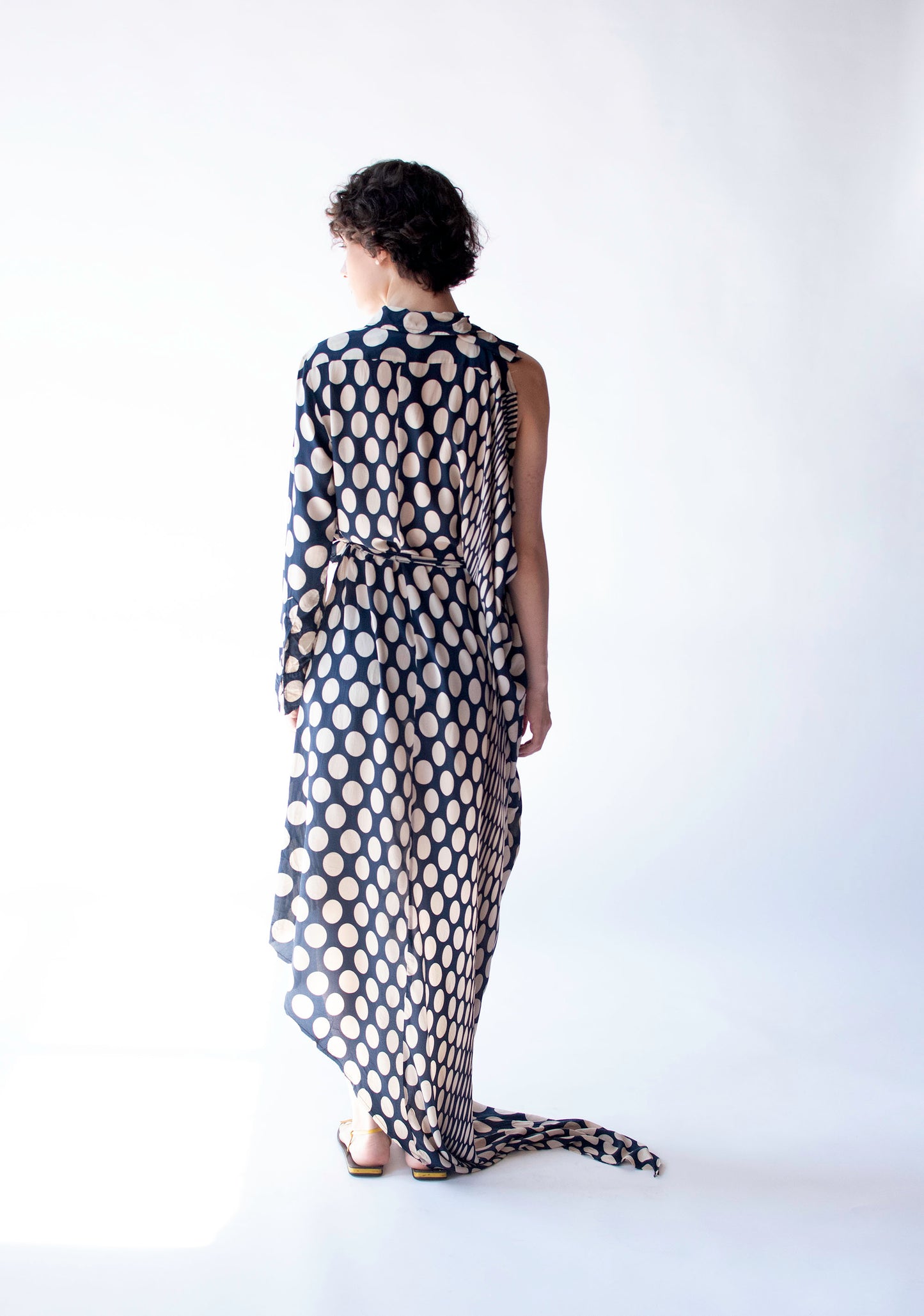 Asymmetrical Polka Dot Dress | Maison Margiela SS 2006