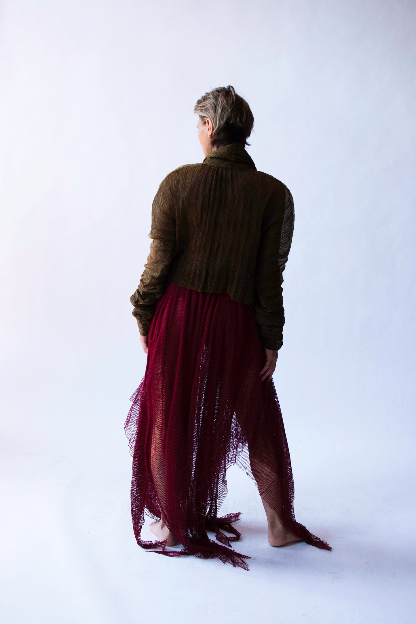 Net Skirt | Romeo Gigli