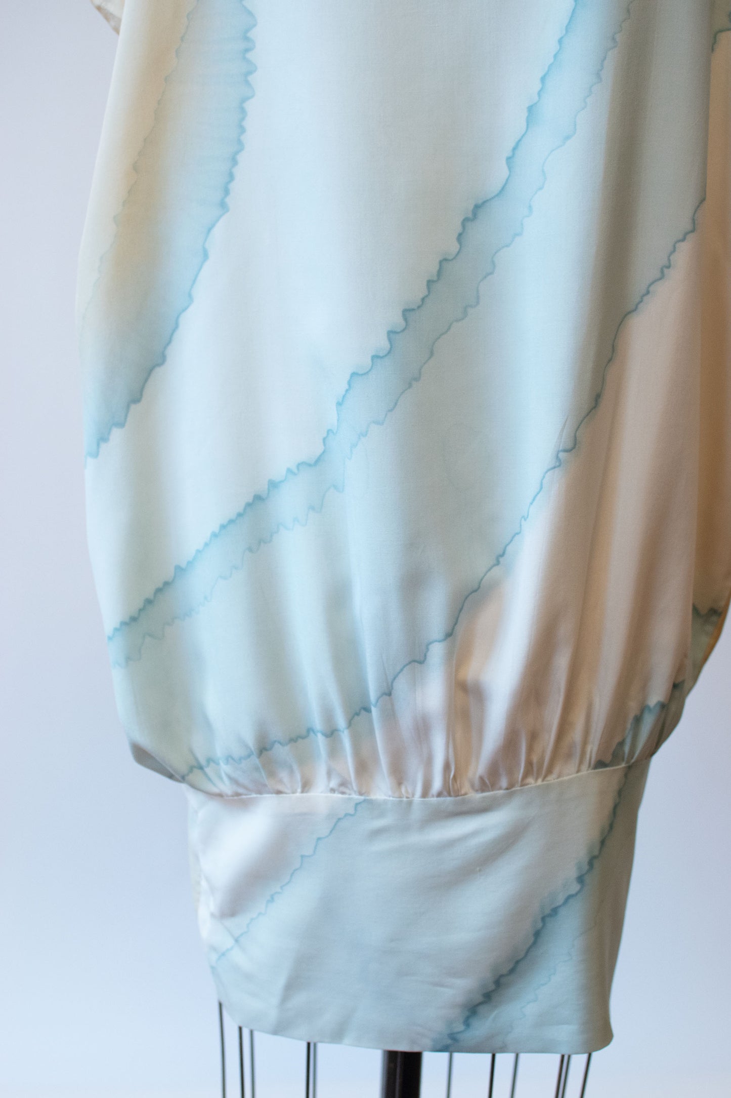 1980s Painted Silk Dress | July Mourell