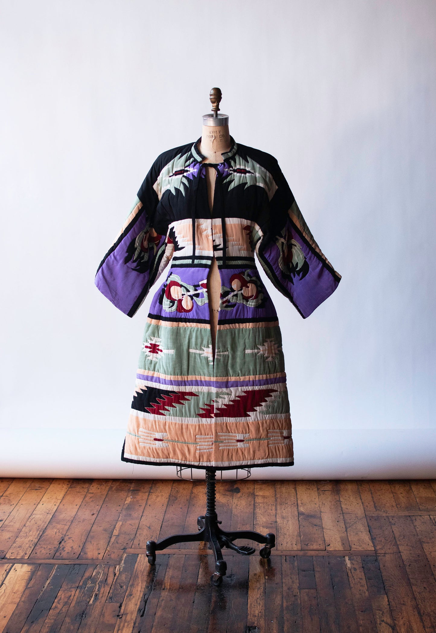 Quilted Silk Coat | Michaele Vollbracht