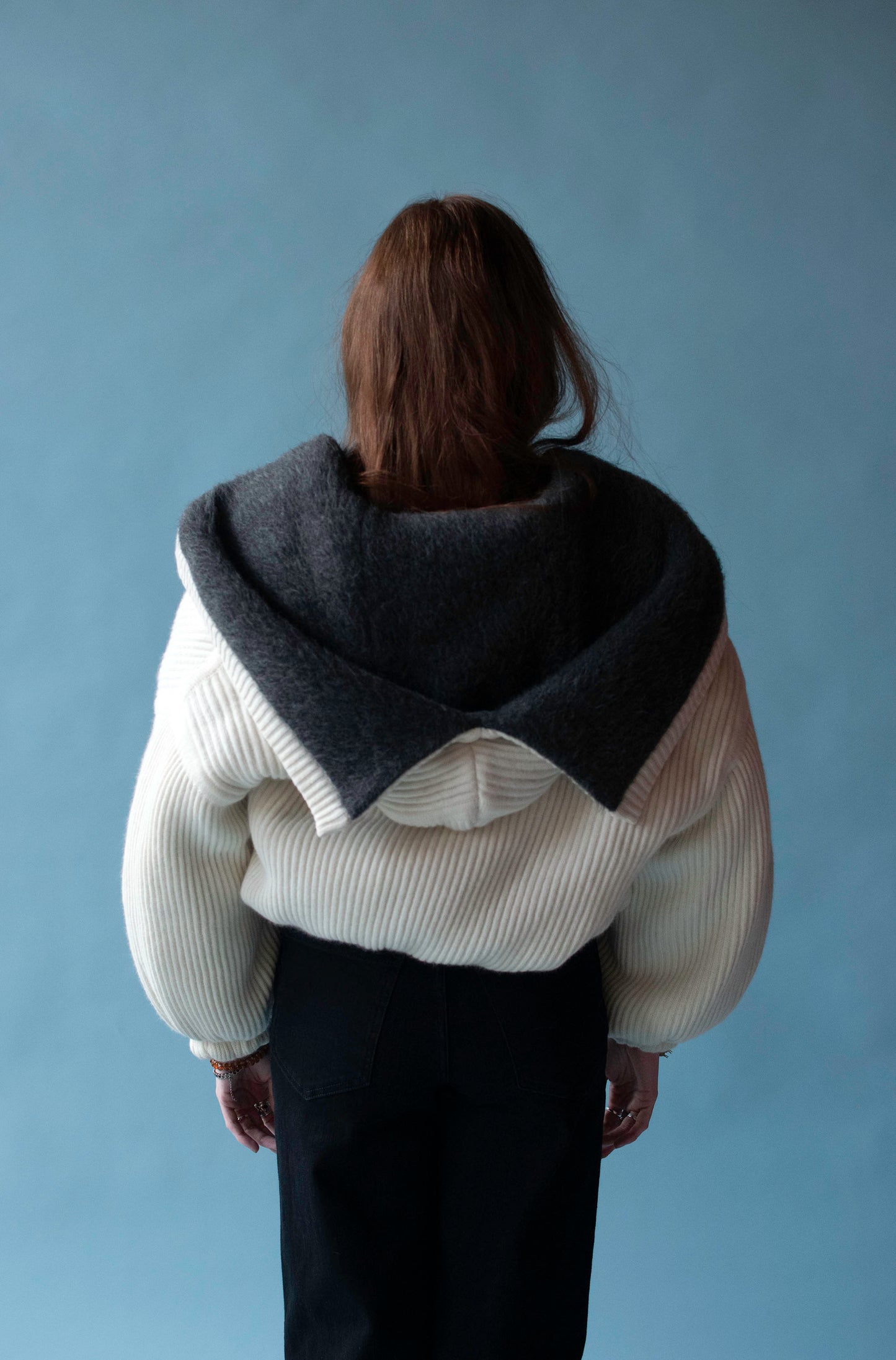 Hooded Knit Jacket | Gianfranco Ferre