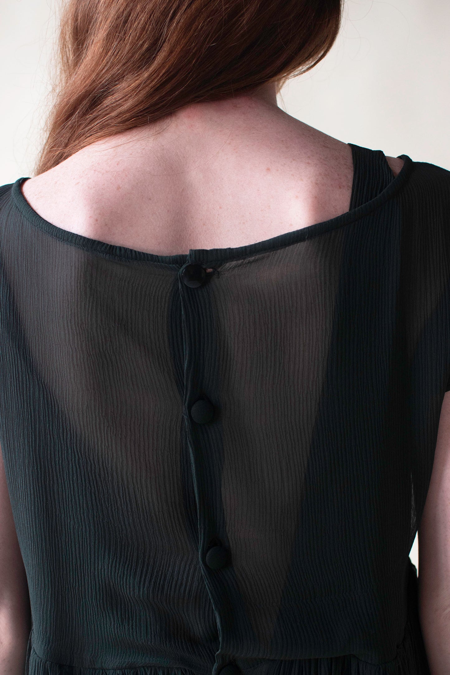 1990s Chiffon Dress | Romeo Gigli