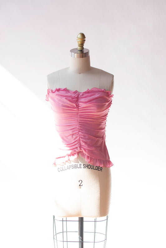 Pink Silk Top | Tuleh SS 2004