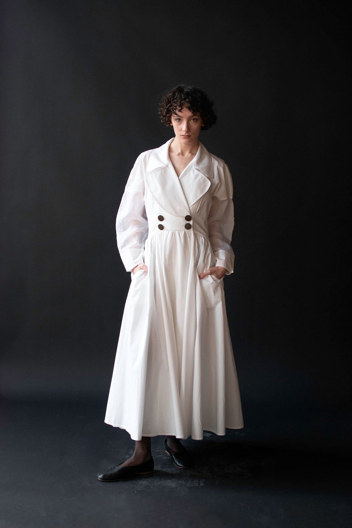 White Shirtdress | Jan Barboglio