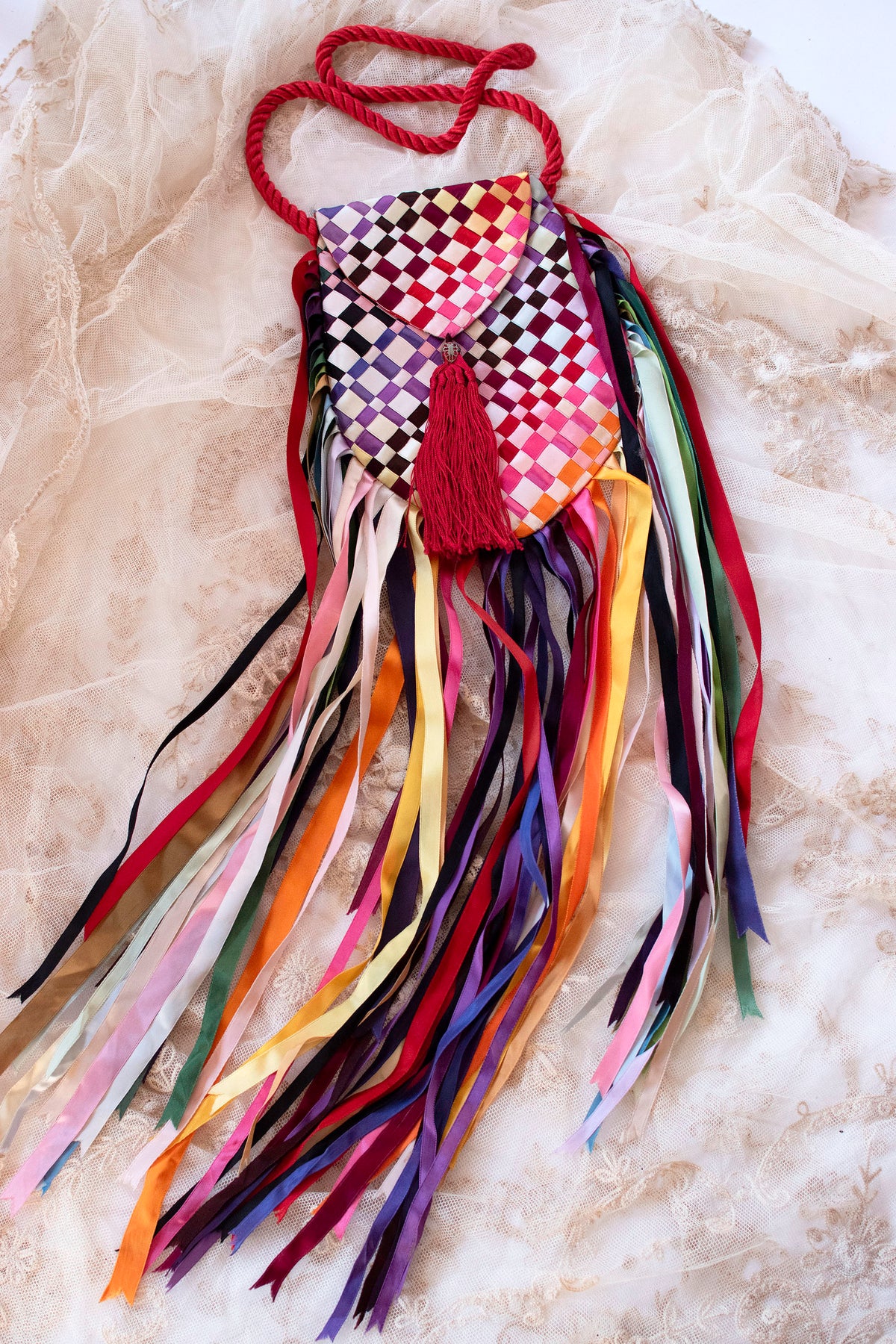1980s Ribbon Bag | Tallulah ! by Janice Fortier