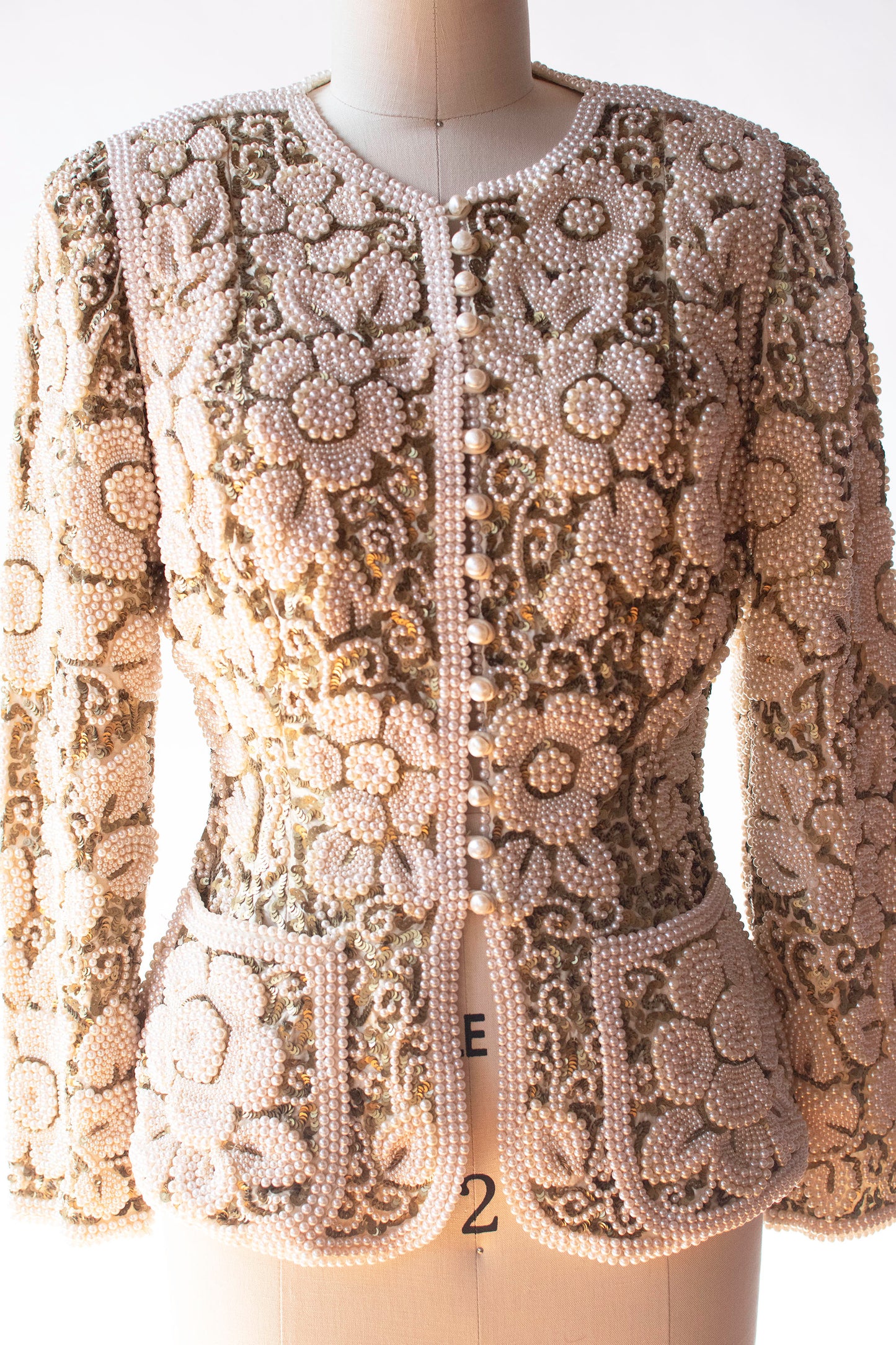 Pearl & Sequin Jacket | Eavis & Brown