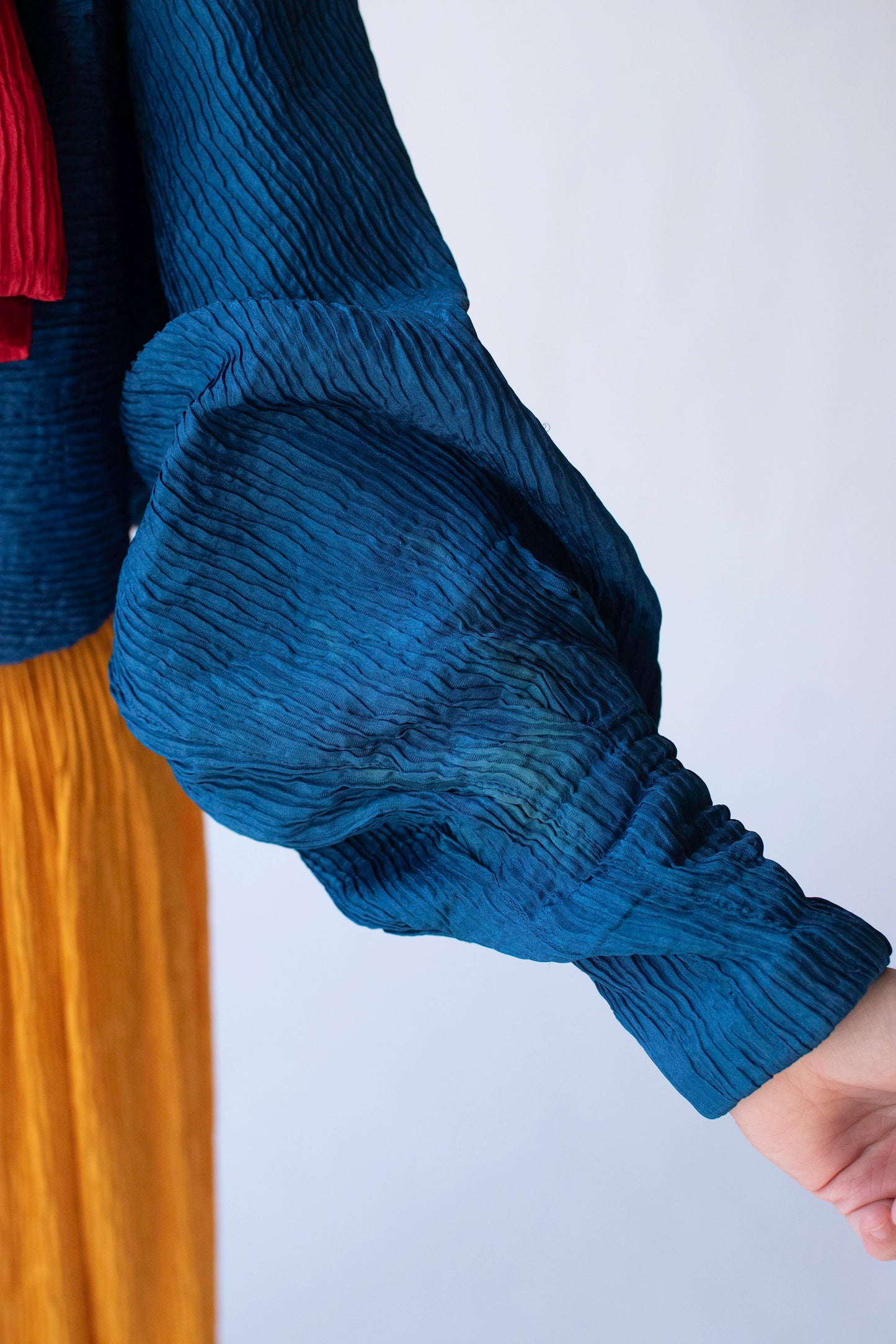 Silk Plisse Set | Geoffrey Beene