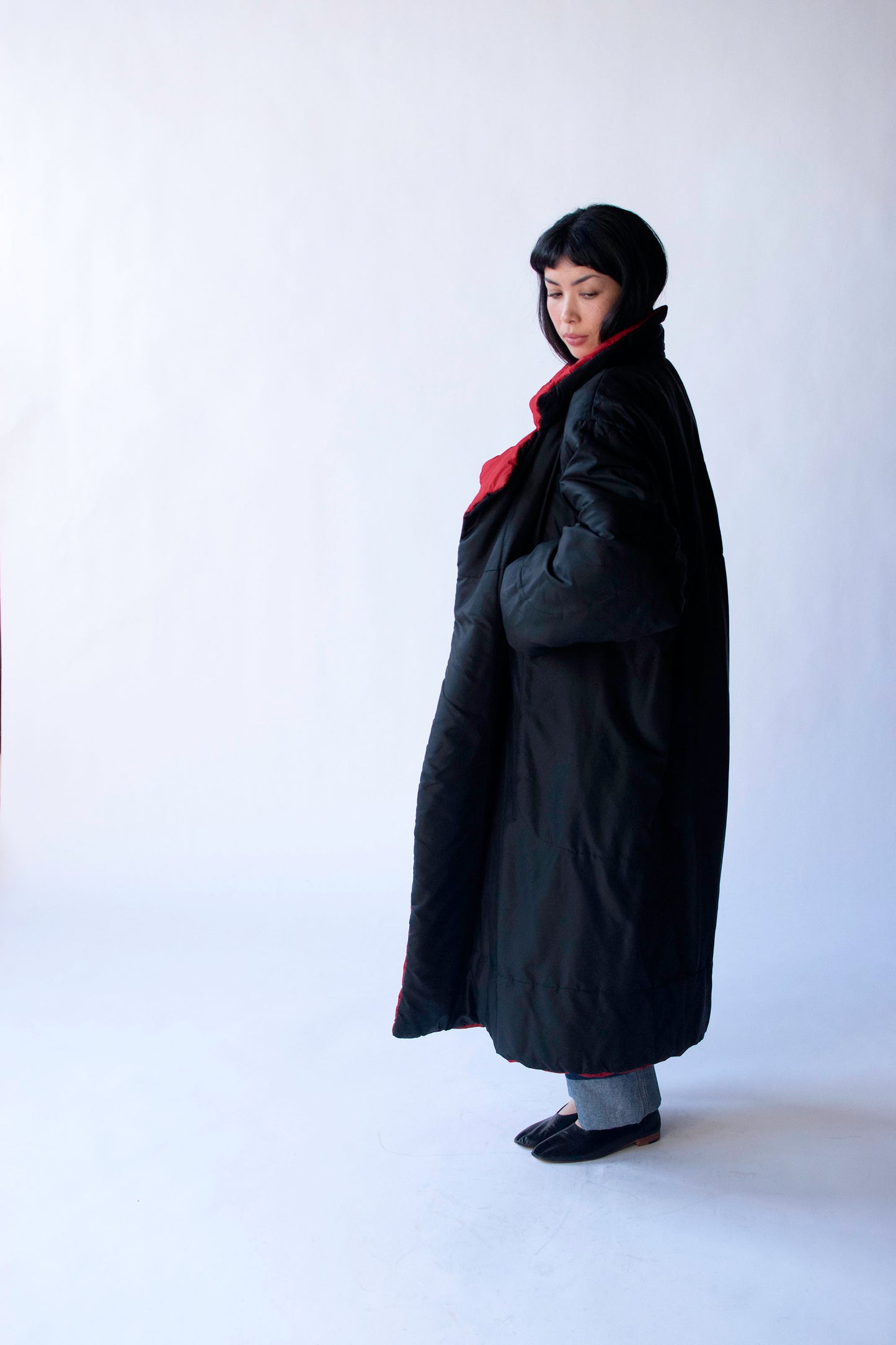 1980s Reversible Sleeping Bag Coat | Norma Kamali
