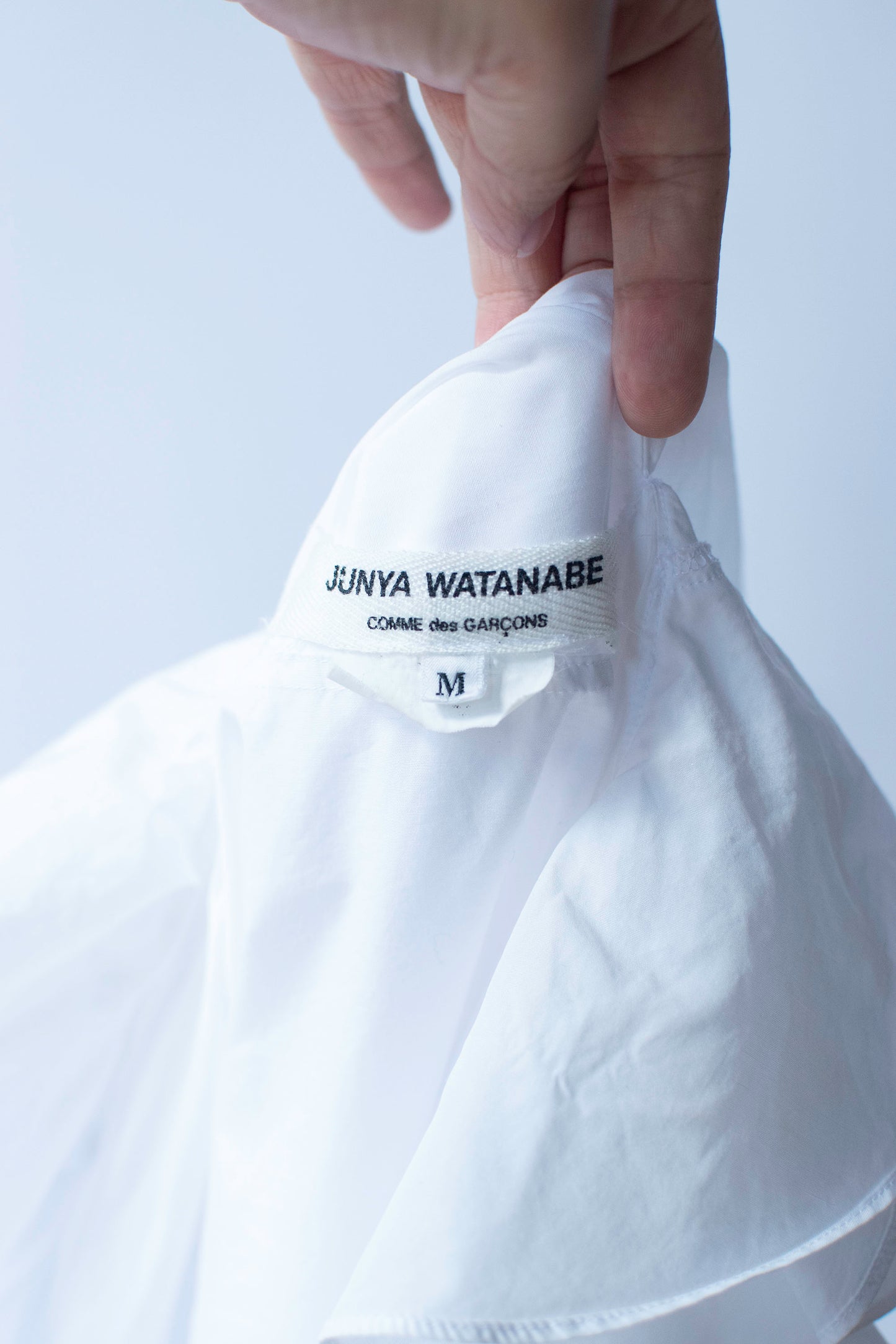 Ruffled White top | Junya Watanabe Comme des Garcons SS 2007