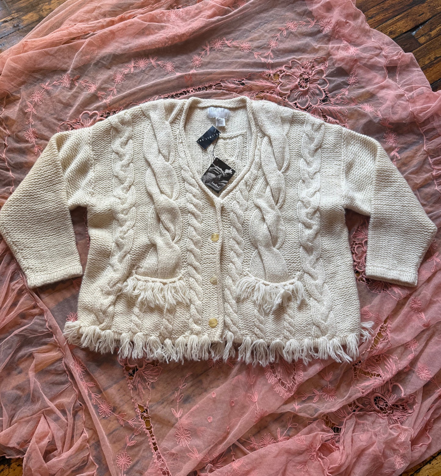 Cable Knit Cardigan | The Limited Hand Knit