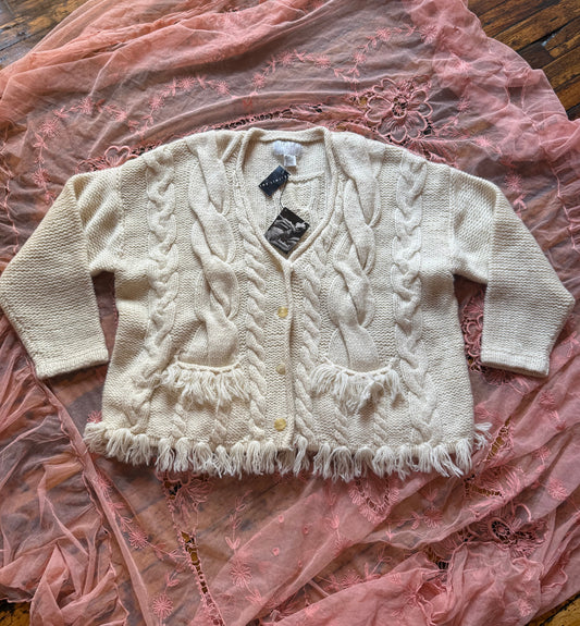 Cable Knit Cardigan | The Limited Hand Knit