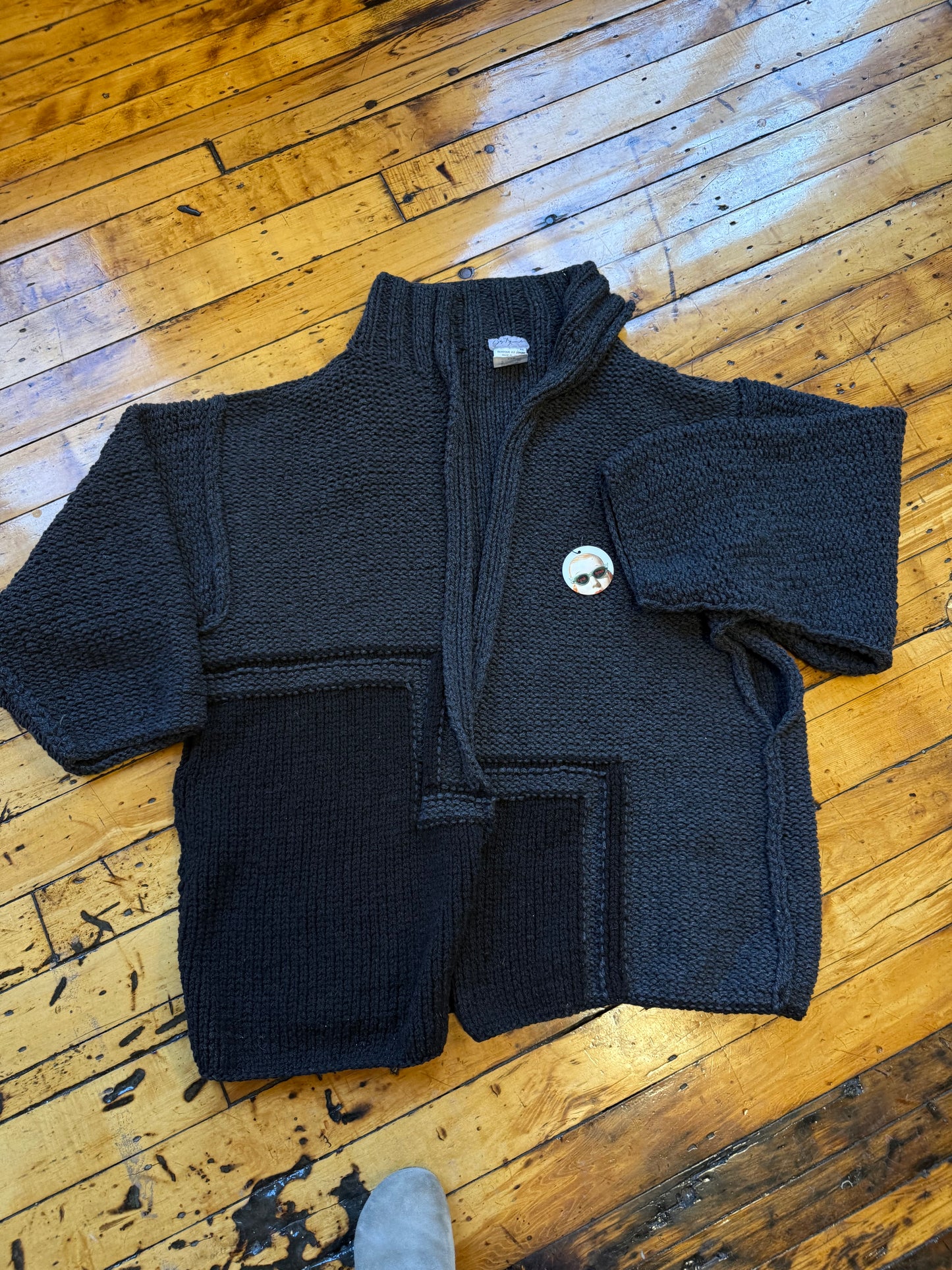 Color Block Sweater | Yohji Yamamoto FW 1984