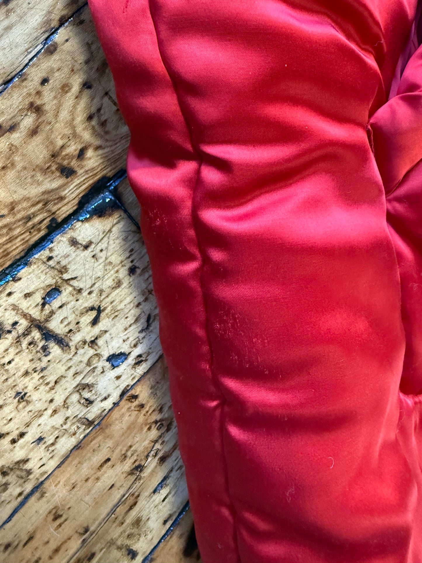 Red Sleeping Bag Coat | Norma Kamali