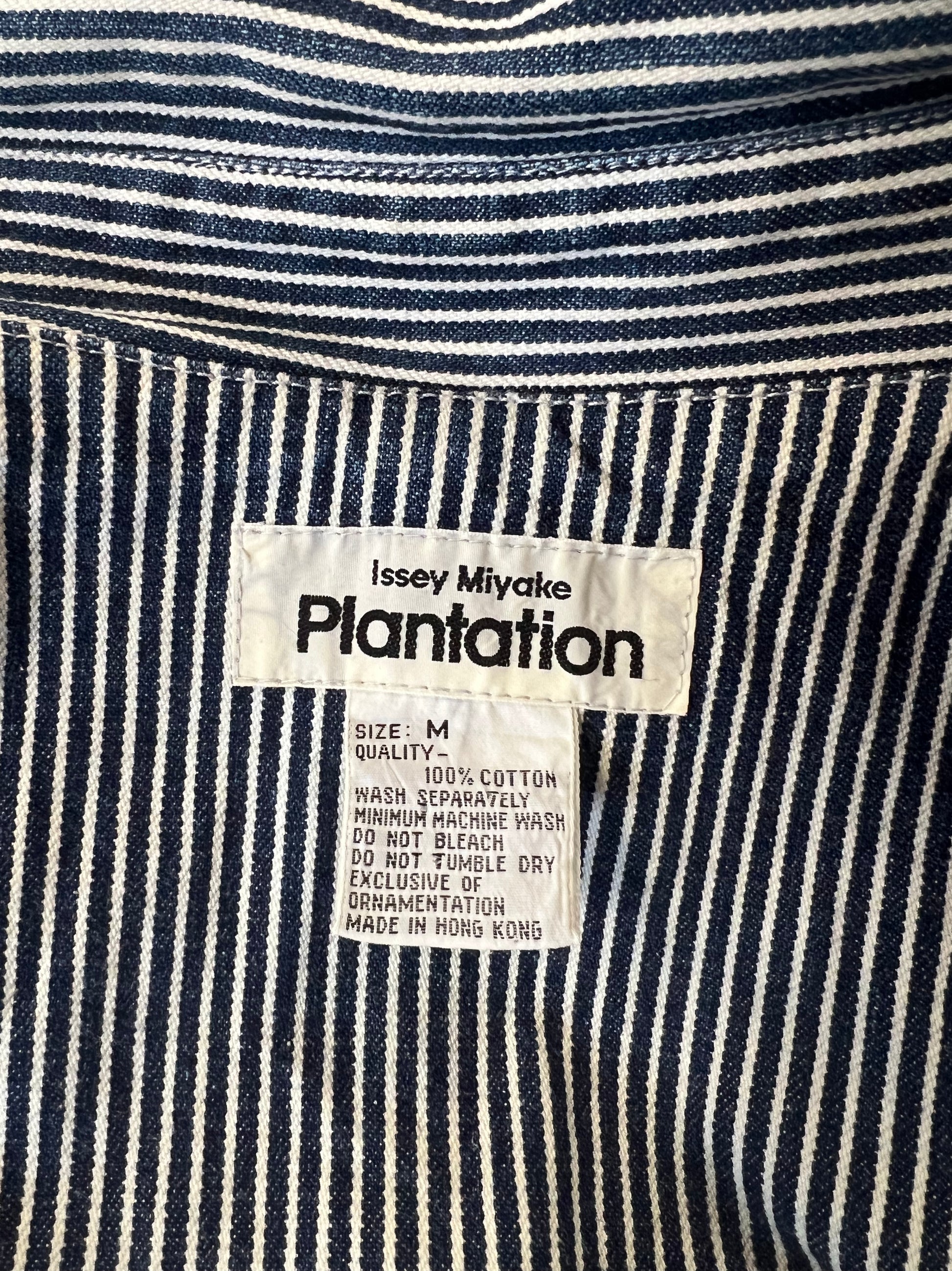 Engineer Stripe Jacket | Plantation Issey Miyake – Female Hysteria Engineer Stripe Jacket | Plantation Issey Miyake – Female Hysteria