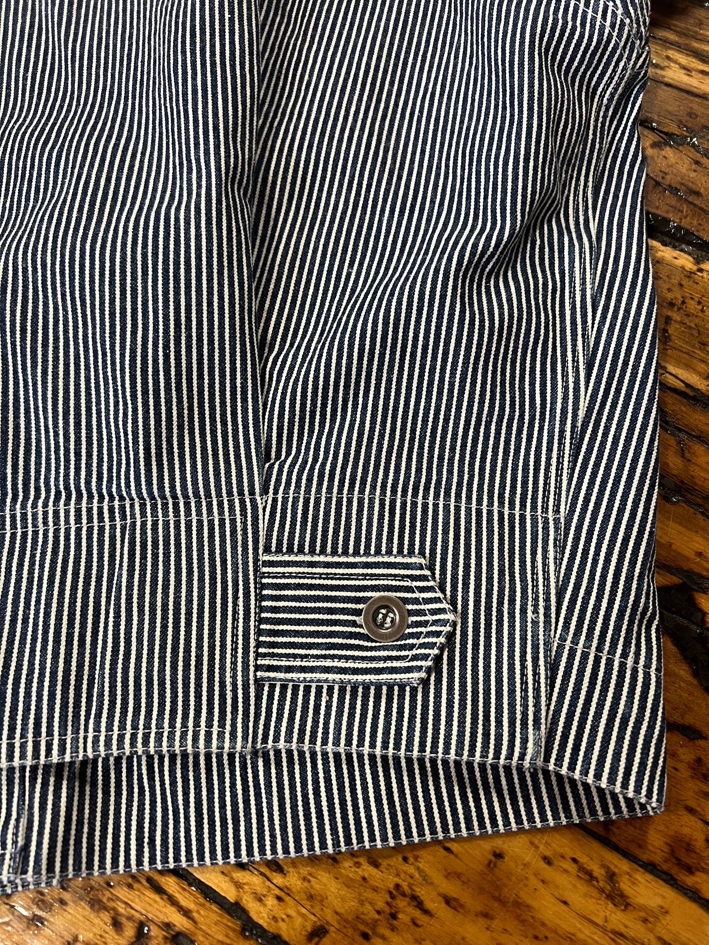Engineer Stripe Jacket | Plantation Issey Miyake