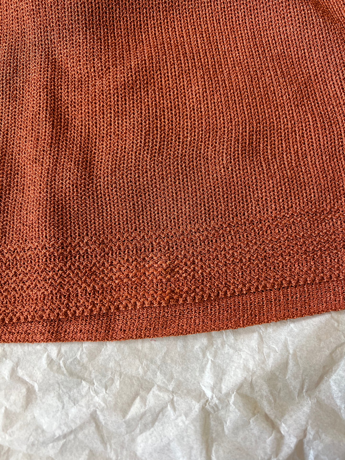 1930s Rust Knit Set
