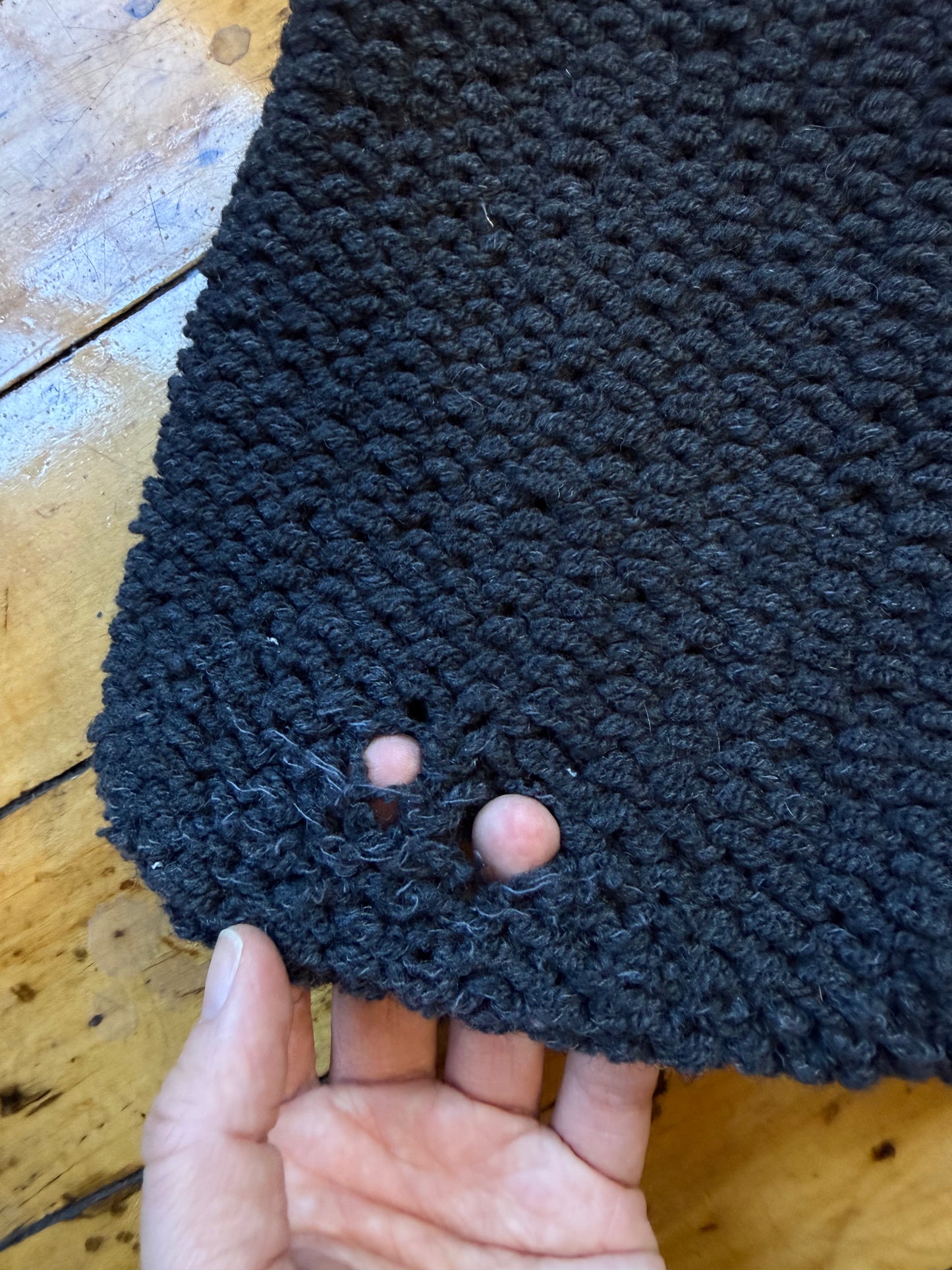 Color Block Sweater | Yohji Yamamoto FW 1984