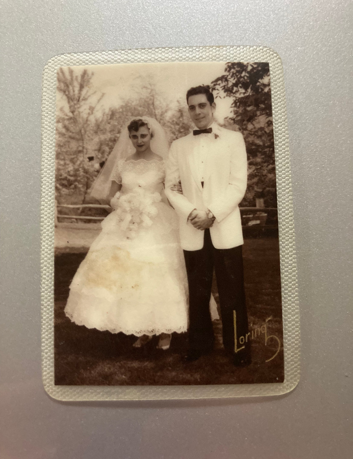 1950s Eyelet Wedding Dress