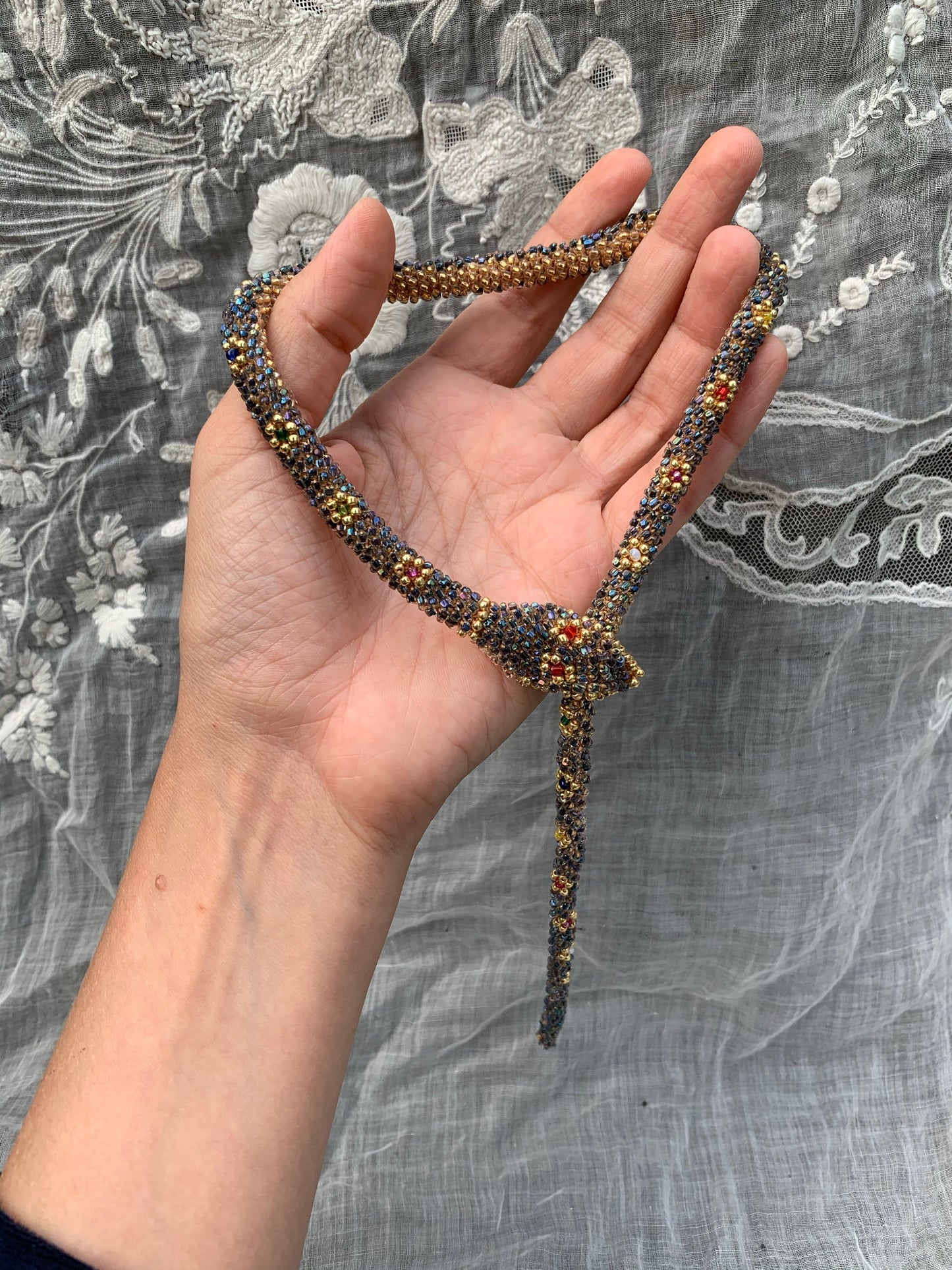 Custom Bead Crochet Snake | Regular Length